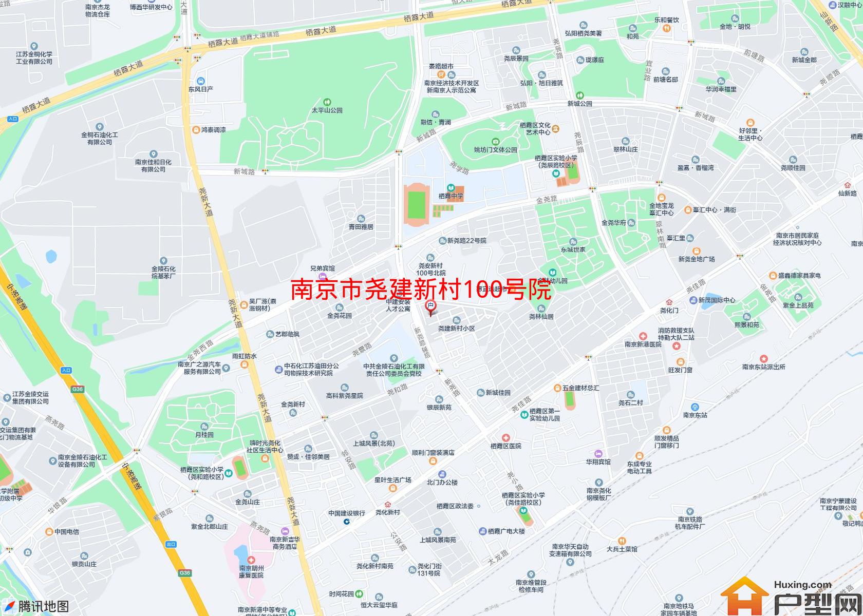 尧建新村100号院小区 - 户型网