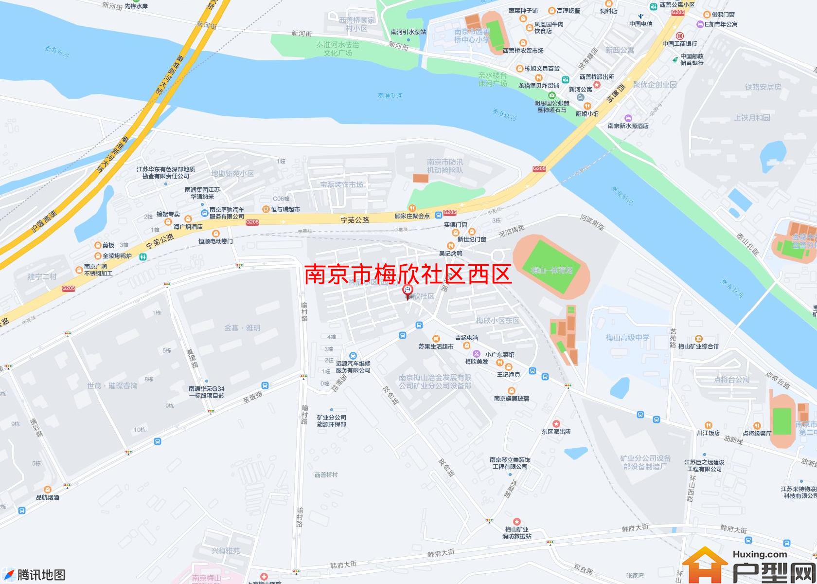 梅欣社区西区小区 - 户型网