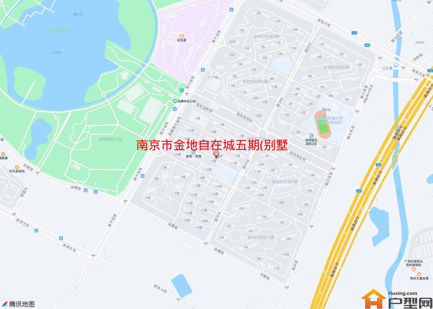 金地自在城五期(别墅)小区 - 户型网