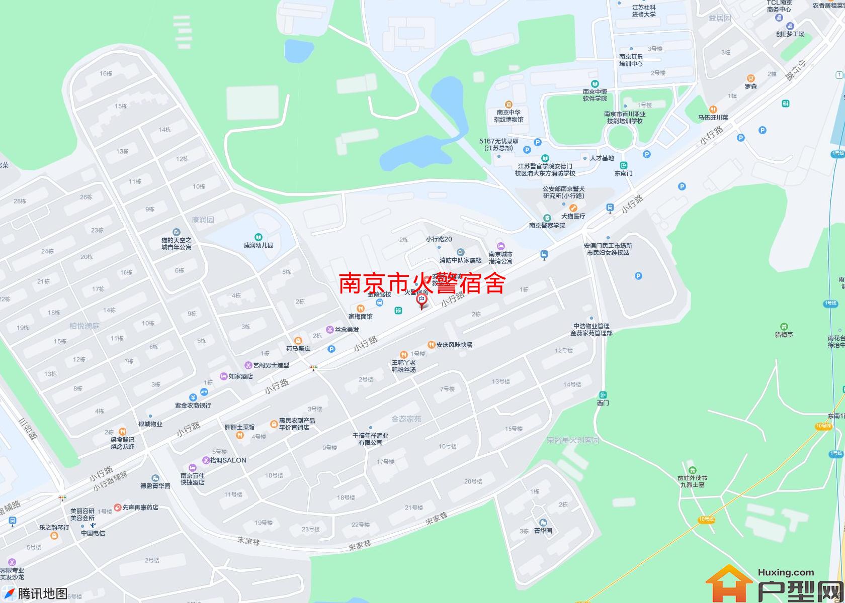 火警宿舍小区 - 户型网