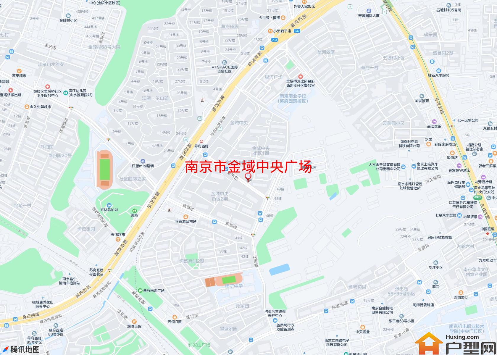 金域中央广场小区 - 户型网