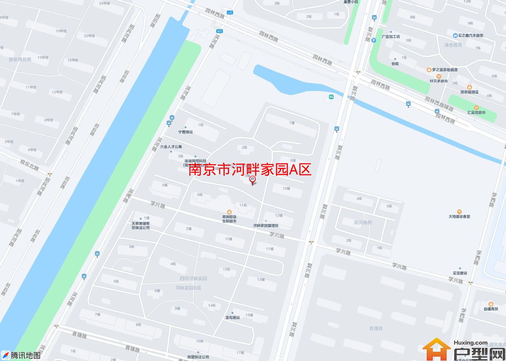 河畔家园A区小区 - 户型网