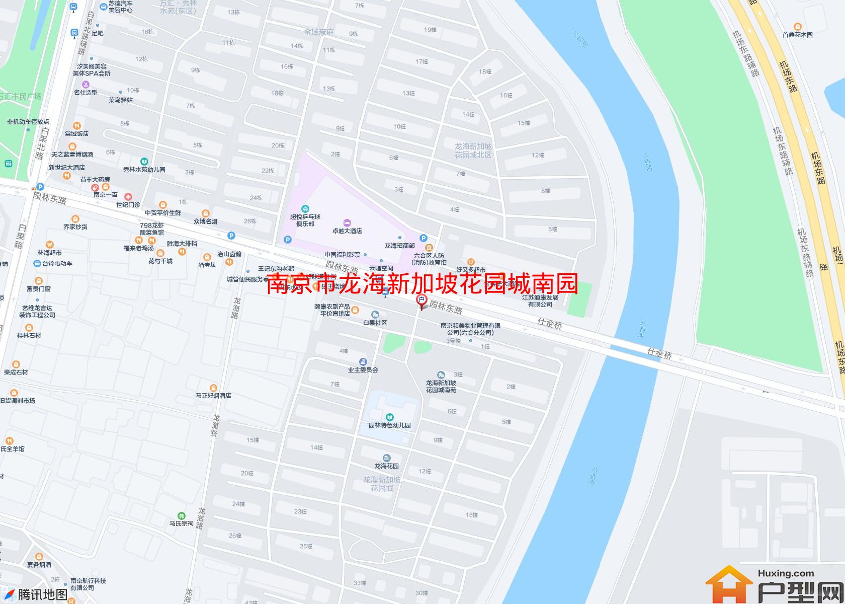 龙海新加坡花园城南园小区 - 户型网