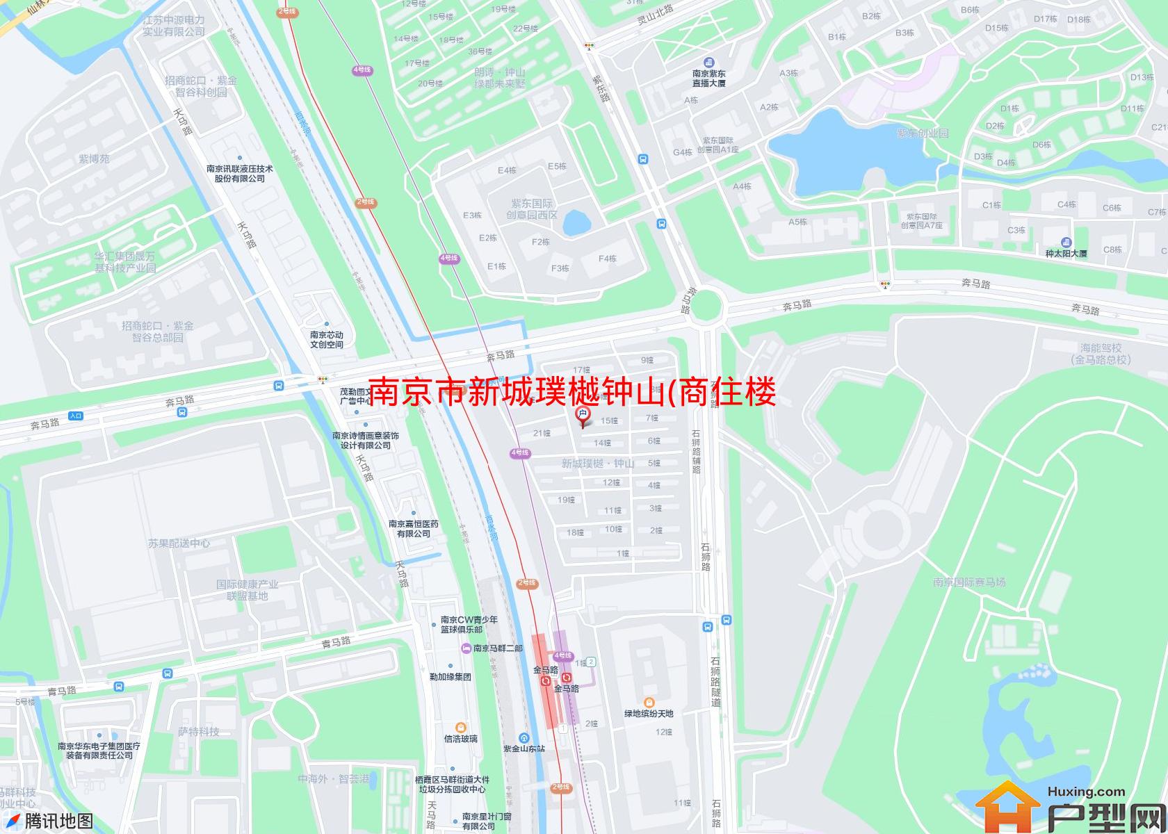 新城璞樾钟山(商住楼)小区 - 户型网