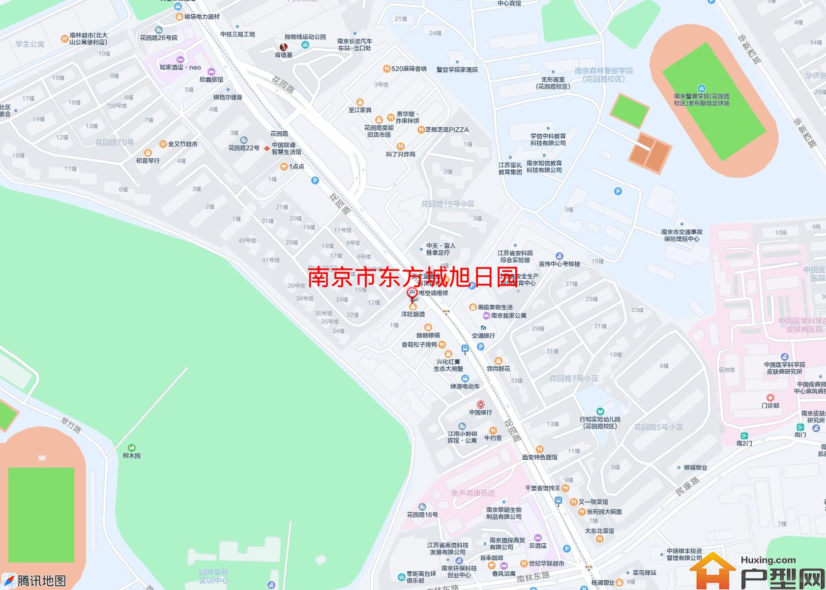 东方城旭日园小区 - 户型网