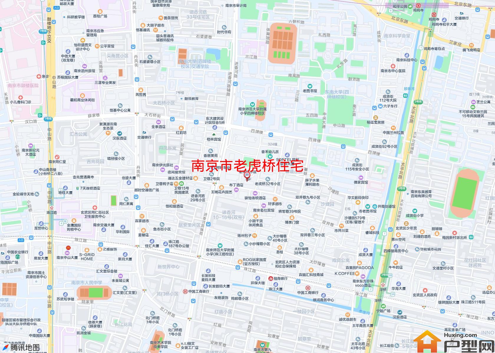 老虎桥住宅小区 - 户型网