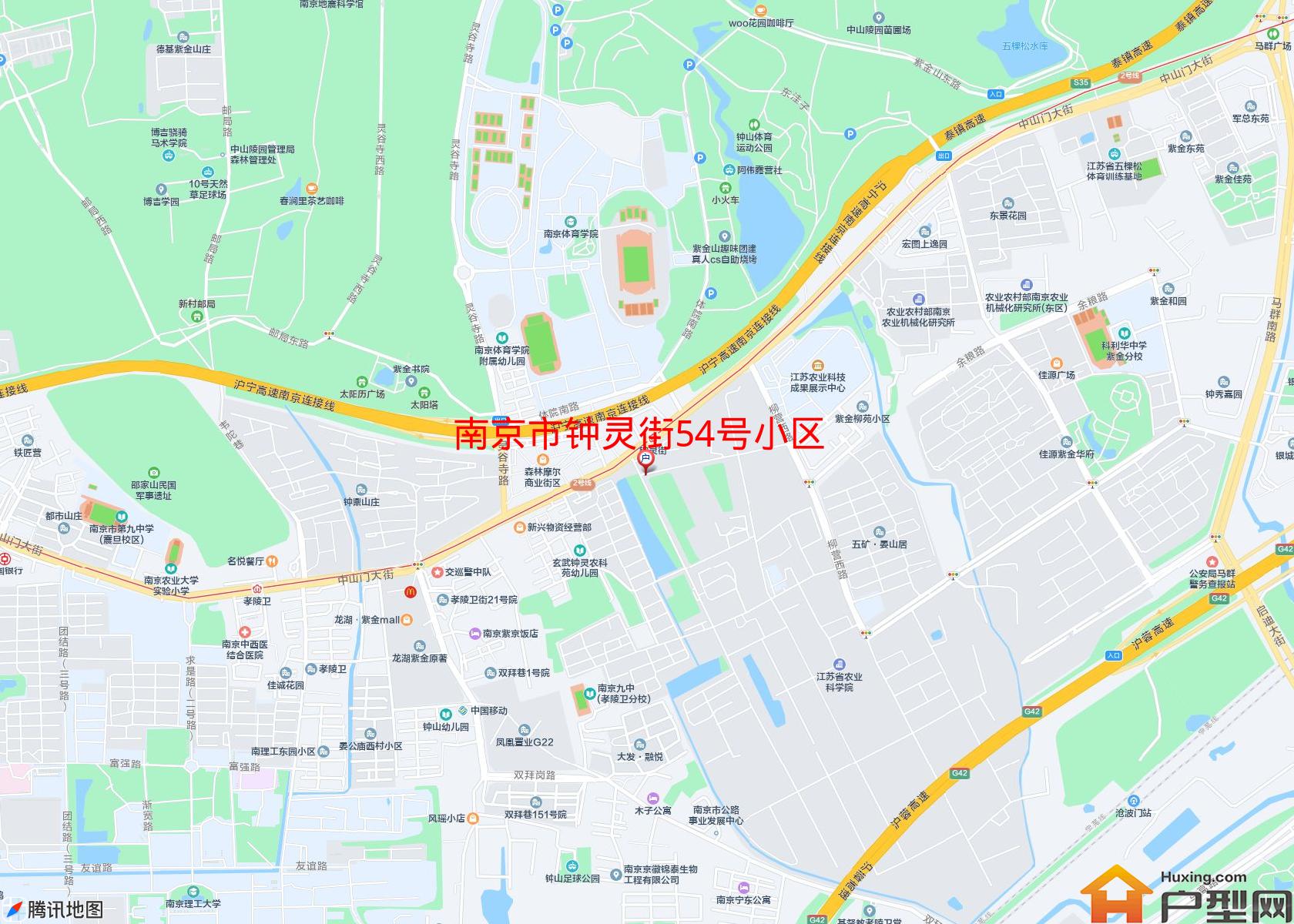 钟灵街54号小区小区 - 户型网
