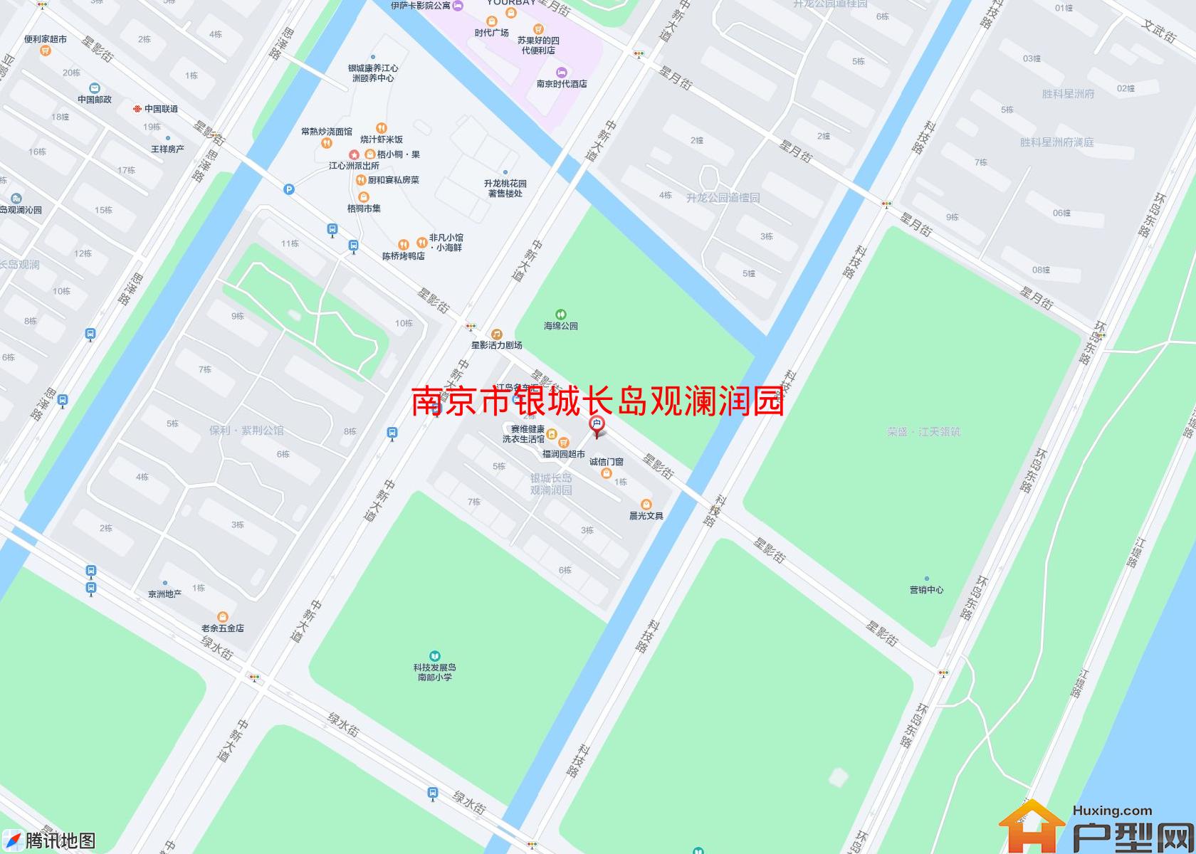 银城长岛观澜润园小区 - 户型网
