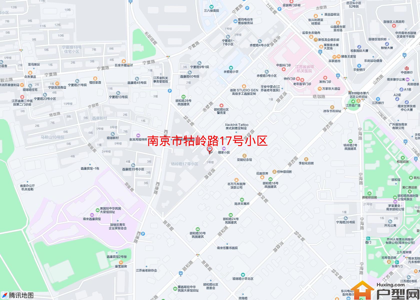 牯岭路17号小区小区 - 户型网