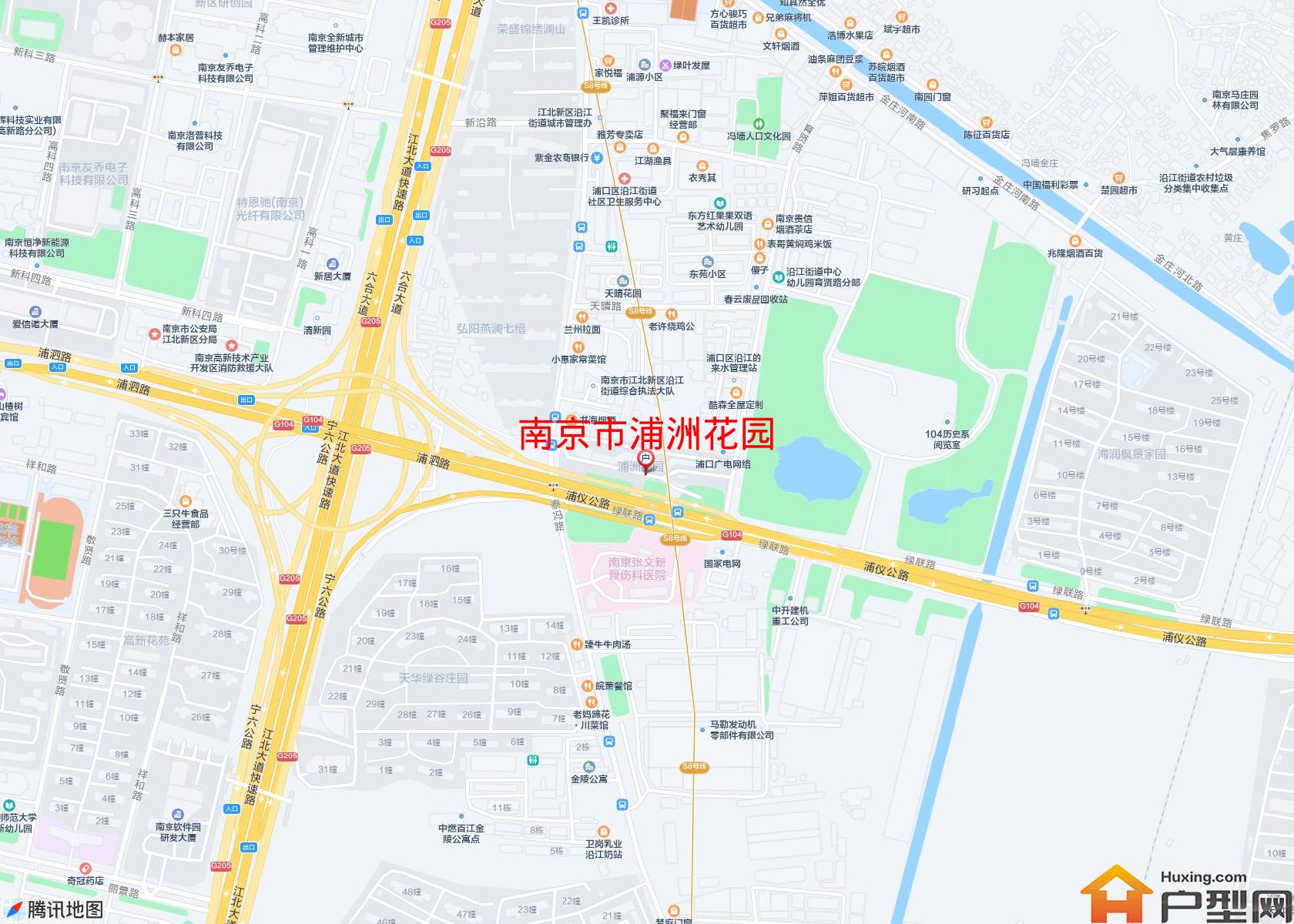 浦洲花园小区 - 户型网