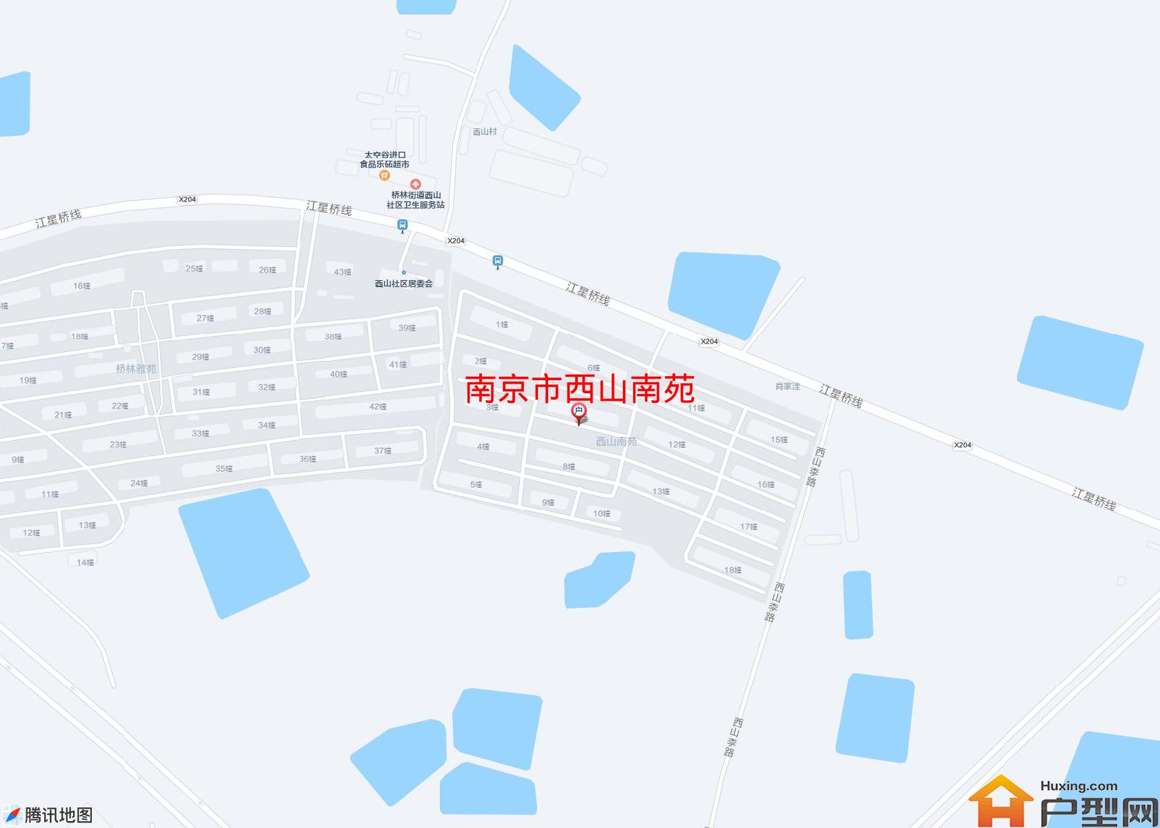 西山南苑小区 - 户型网