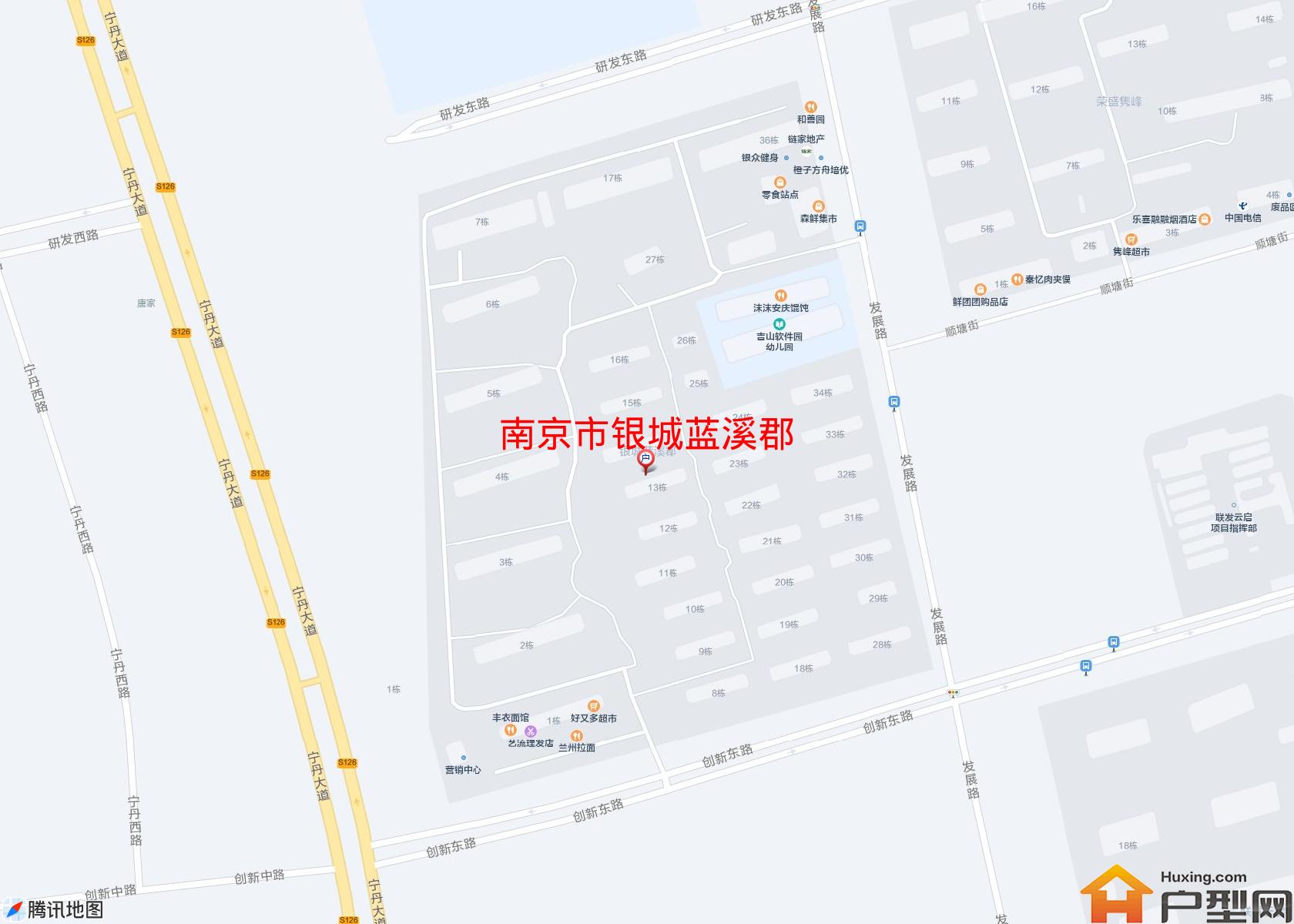 银城蓝溪郡小区 - 户型网