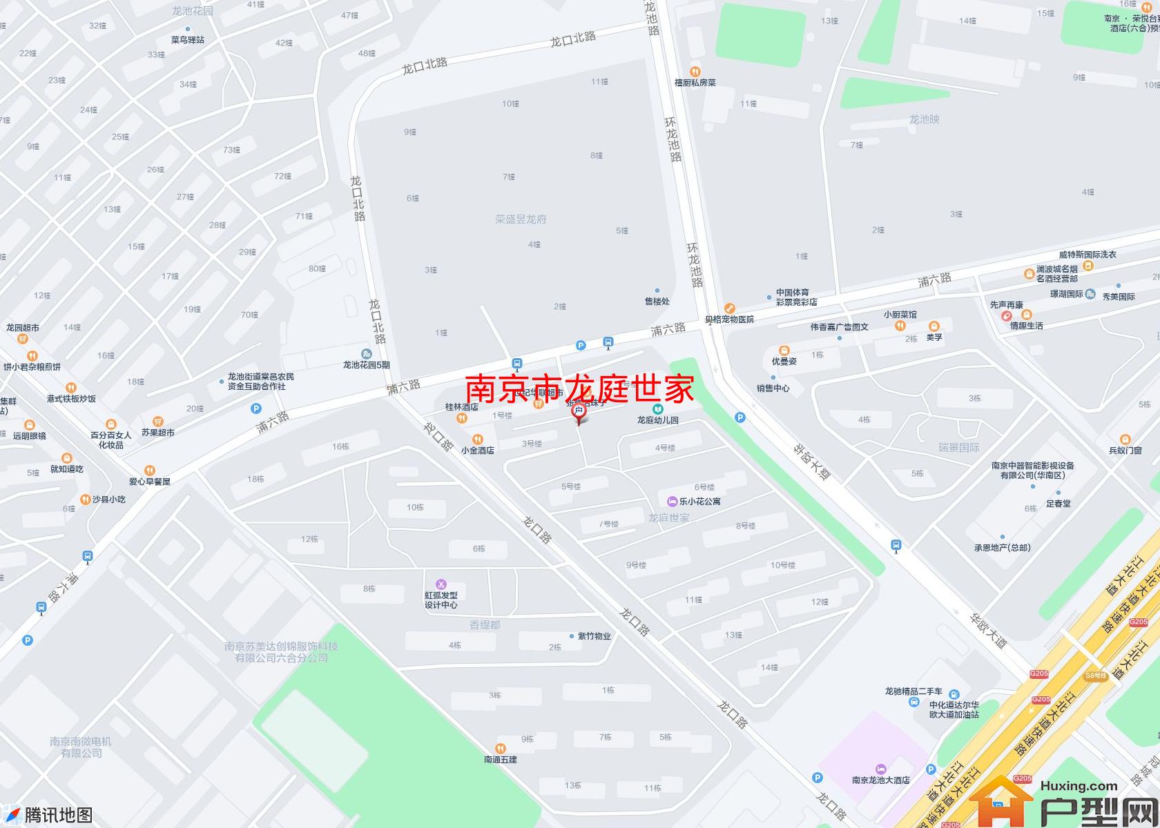 龙庭世家小区 - 户型网