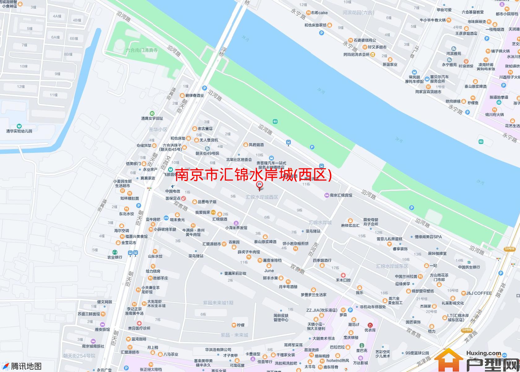 汇锦水岸城(西区)小区 - 户型网