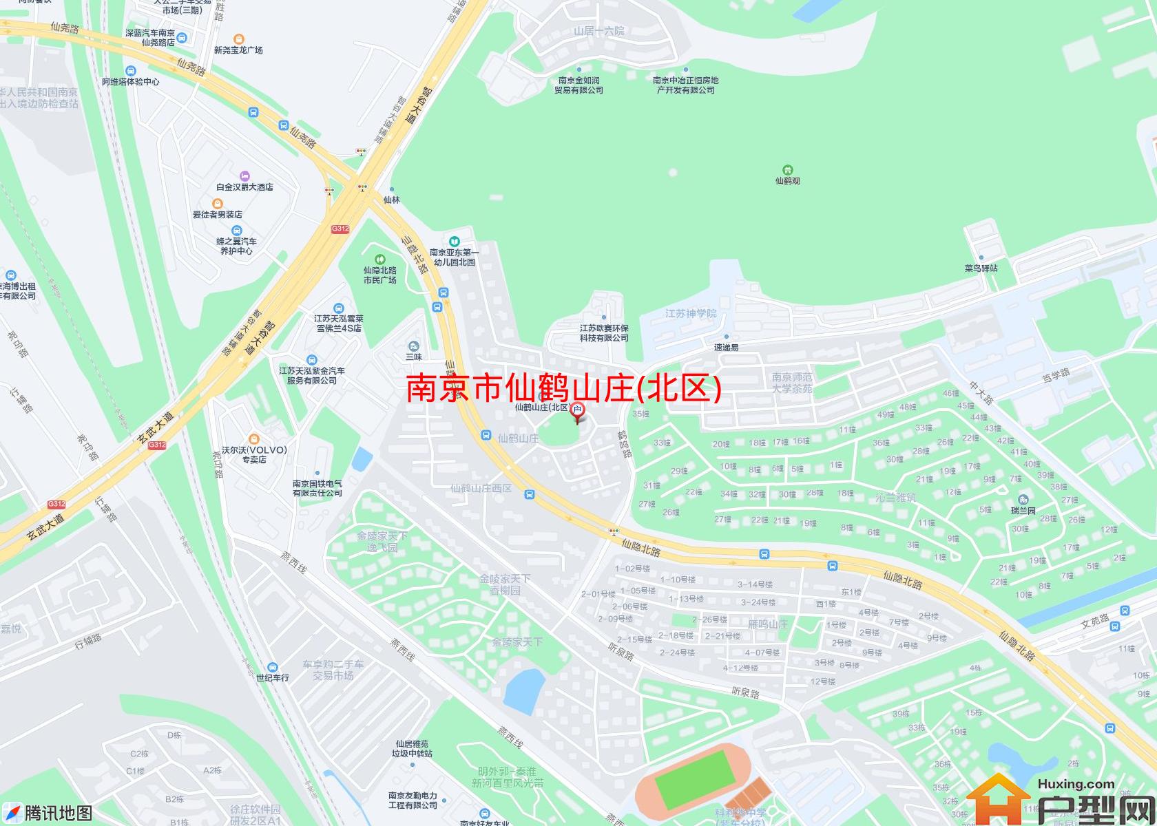 仙鹤山庄(北区)小区 - 户型网
