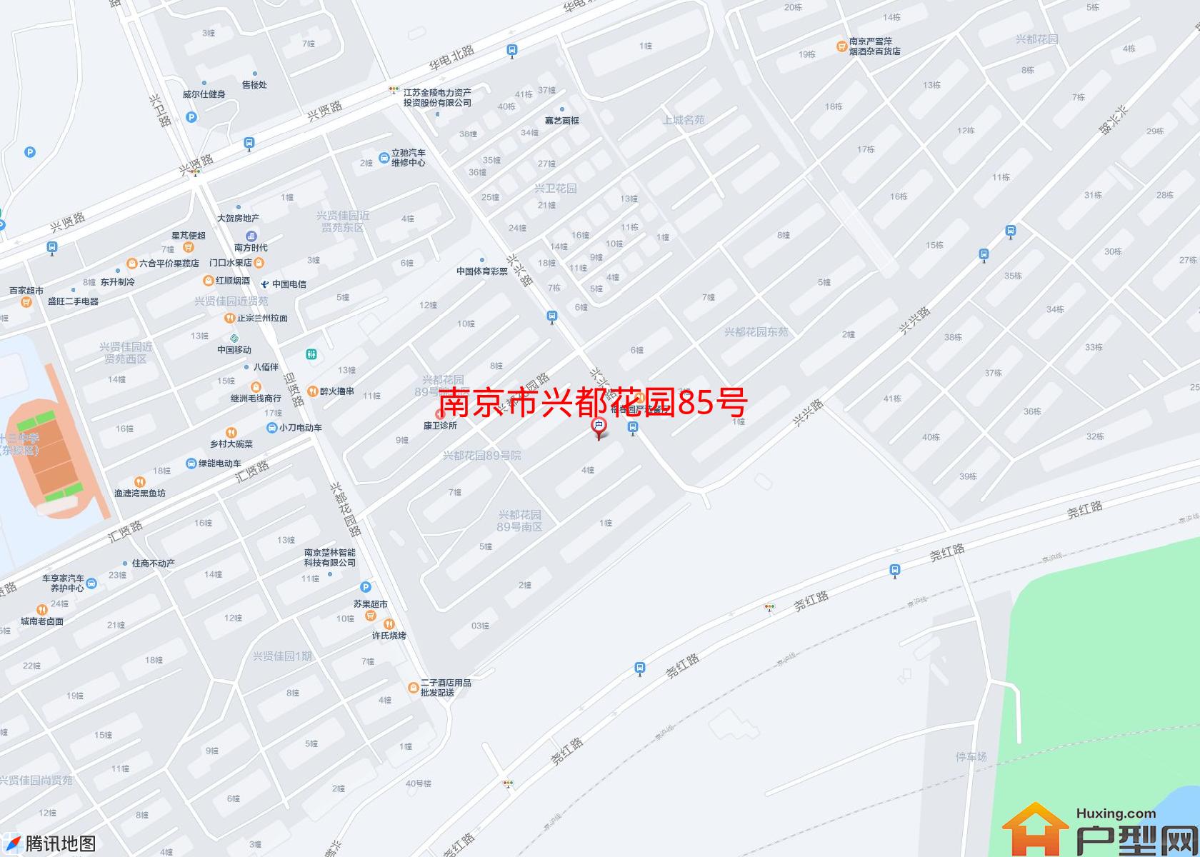 兴都花园85号小区 - 户型网