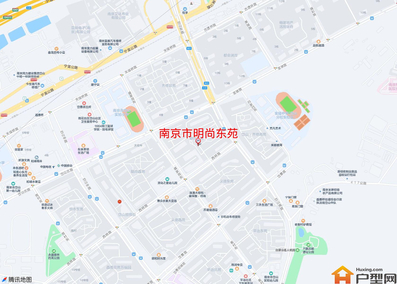 明尚东苑小区 - 户型网