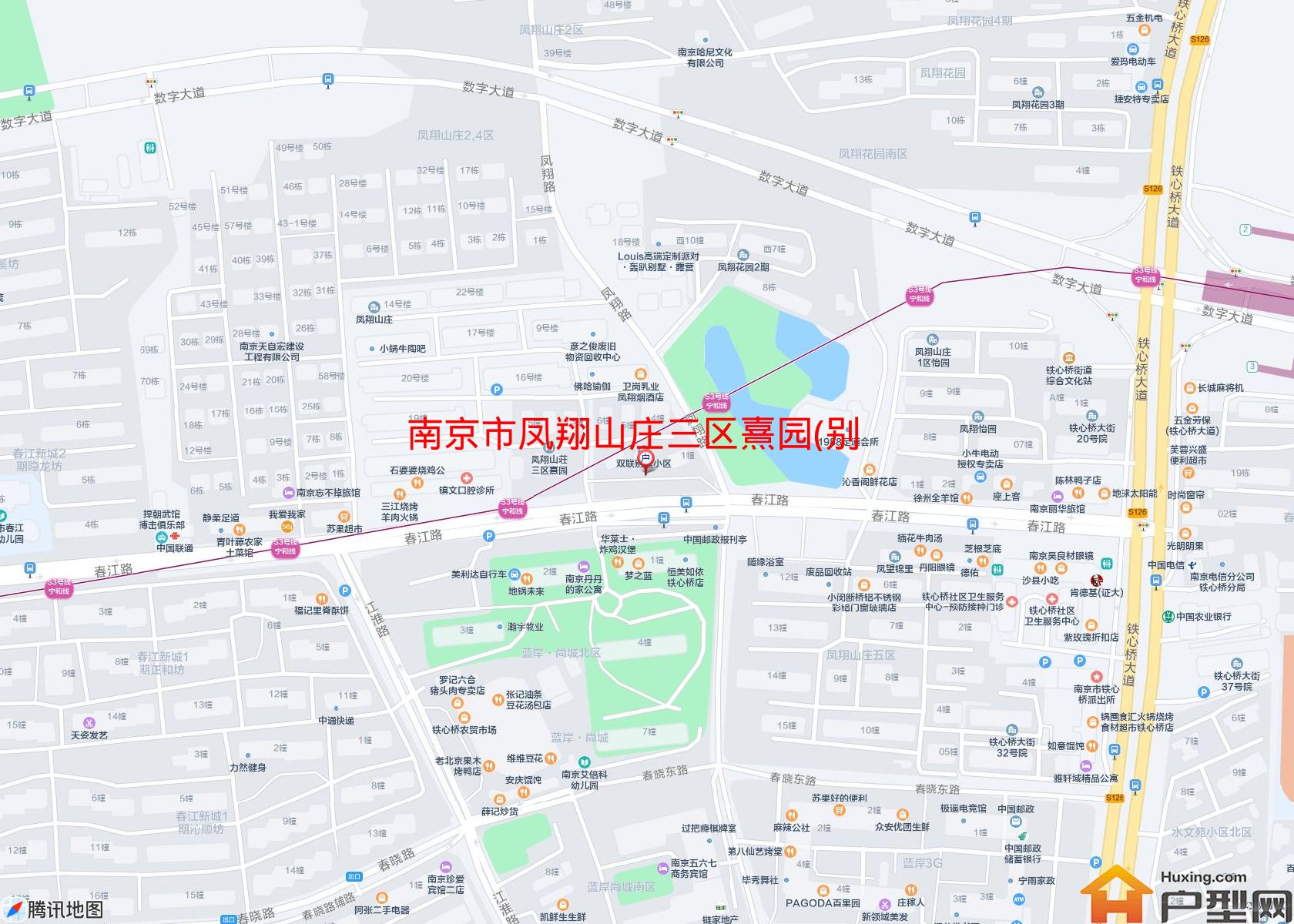 凤翔山庄三区熹园(别墅)小区 - 户型网