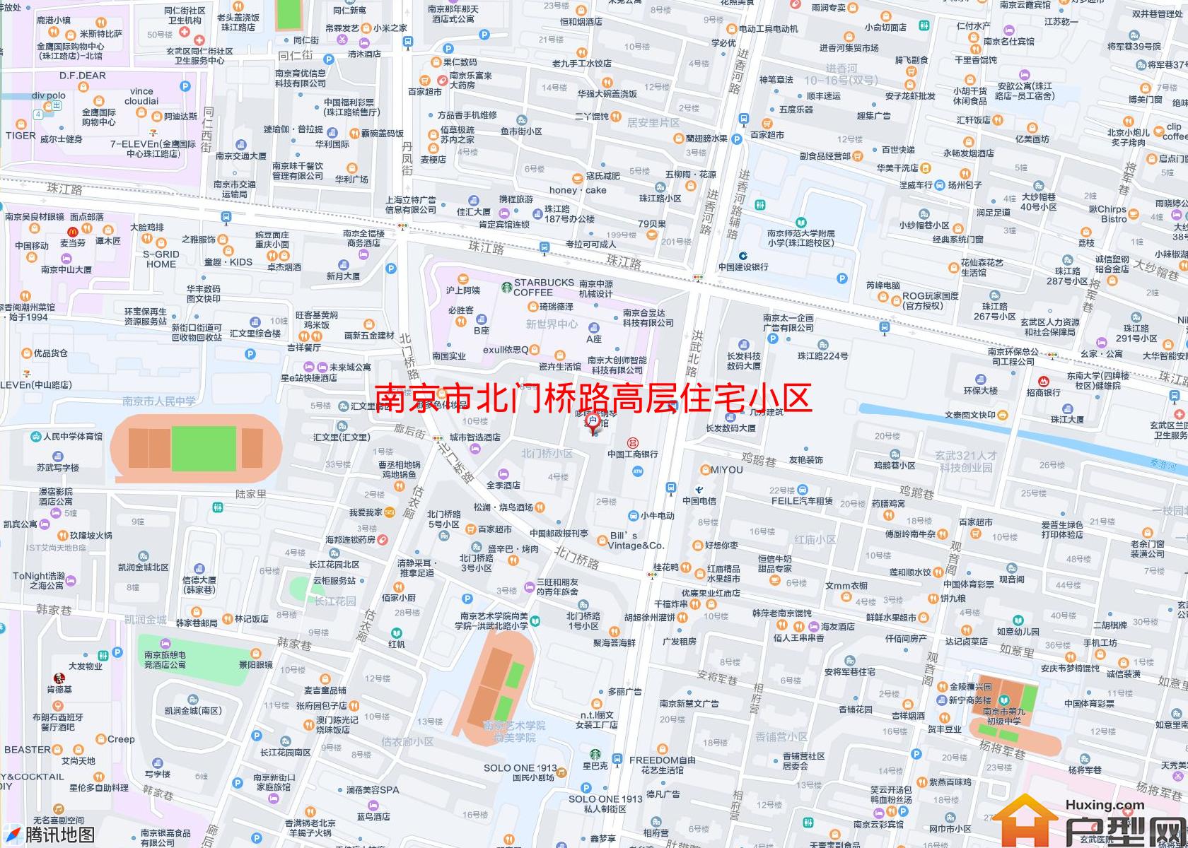 北门桥路高层住宅小区小区 - 户型网