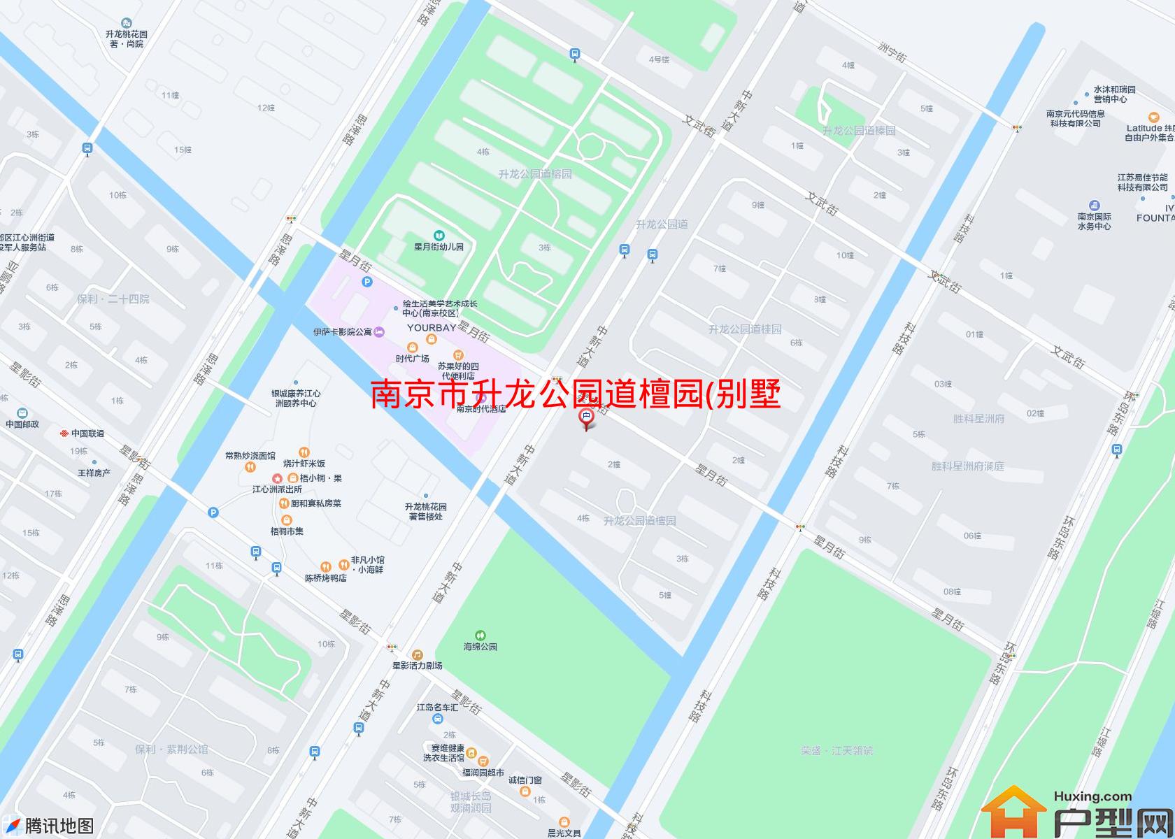 升龙公园道檀园(别墅)小区 - 户型网