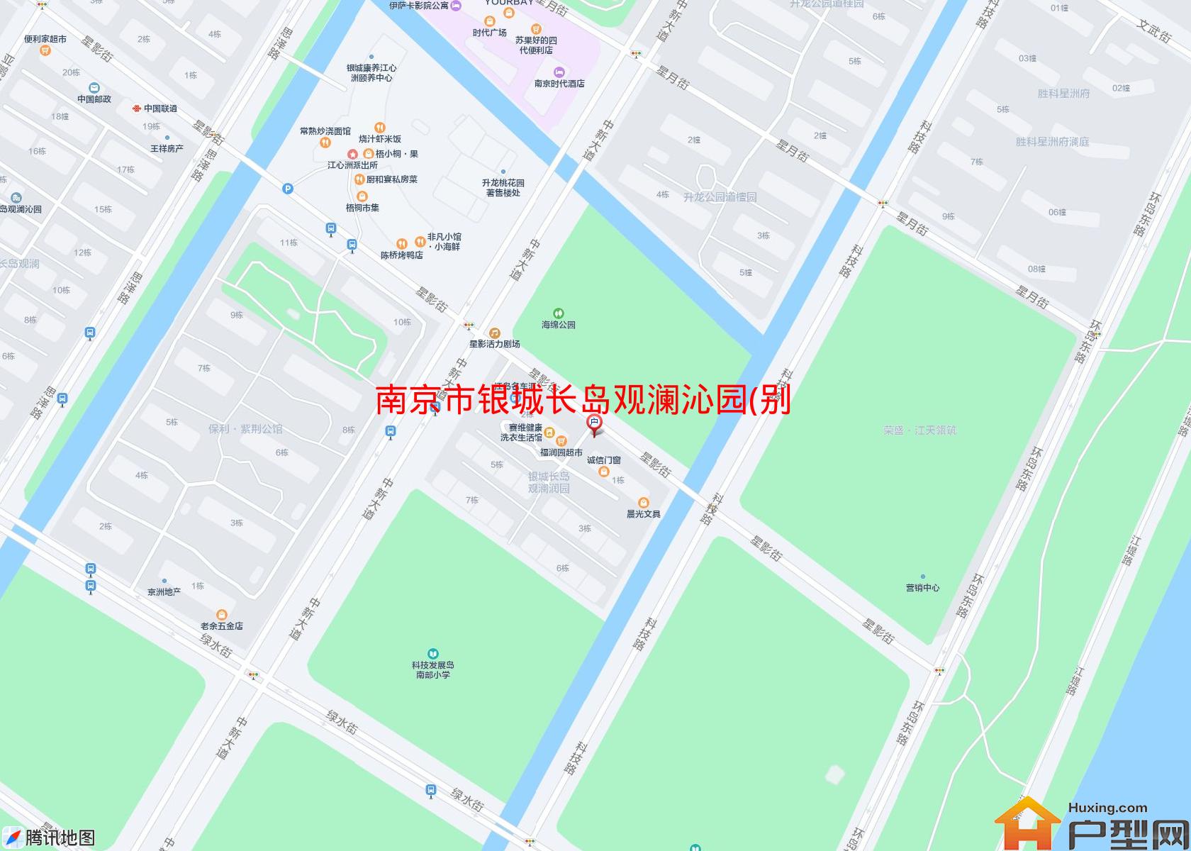 银城长岛观澜沁园(别墅)小区 - 户型网