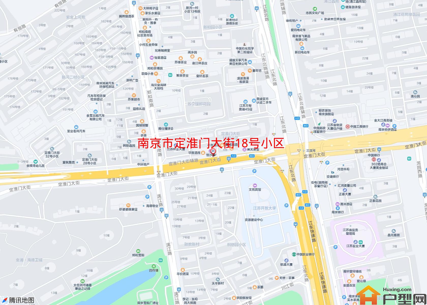 定淮门大街18号小区小区 - 户型网