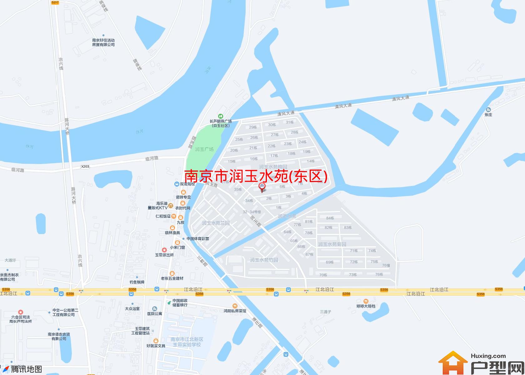 润玉水苑(东区)小区 - 户型网