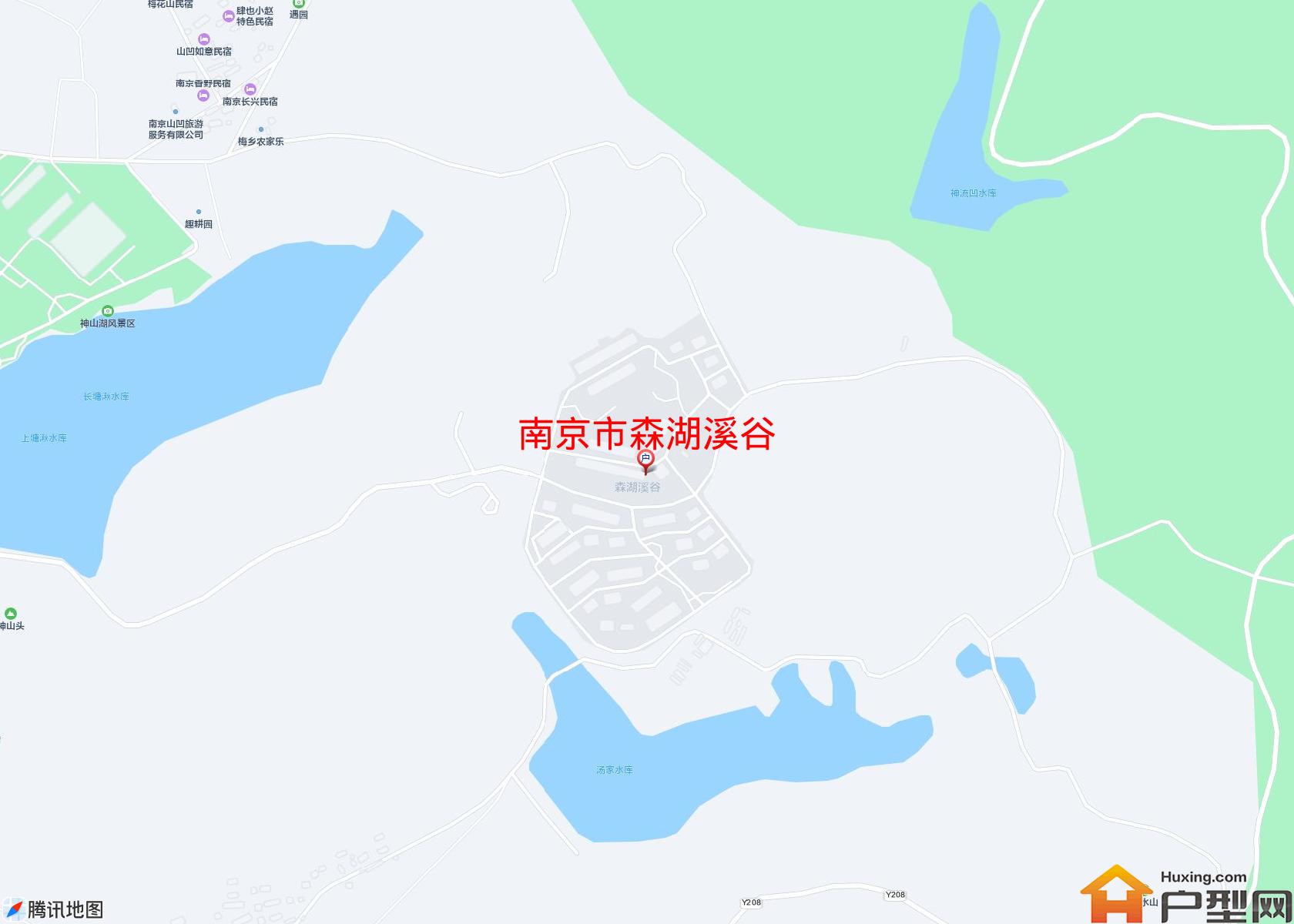 森湖溪谷小区 - 户型网