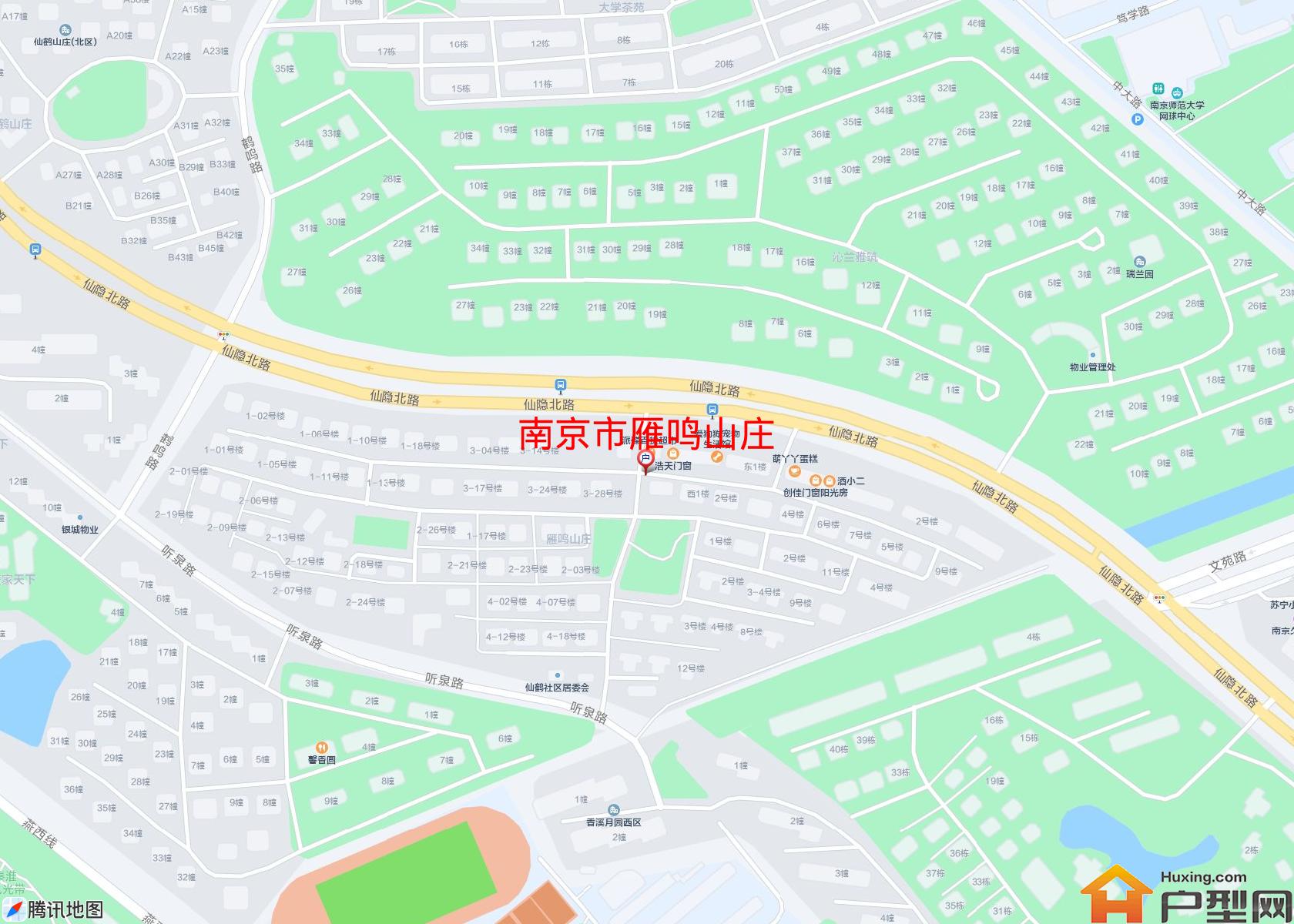 雁鸣山庄小区 - 户型网 雁鸣山庄小区 - 户型网