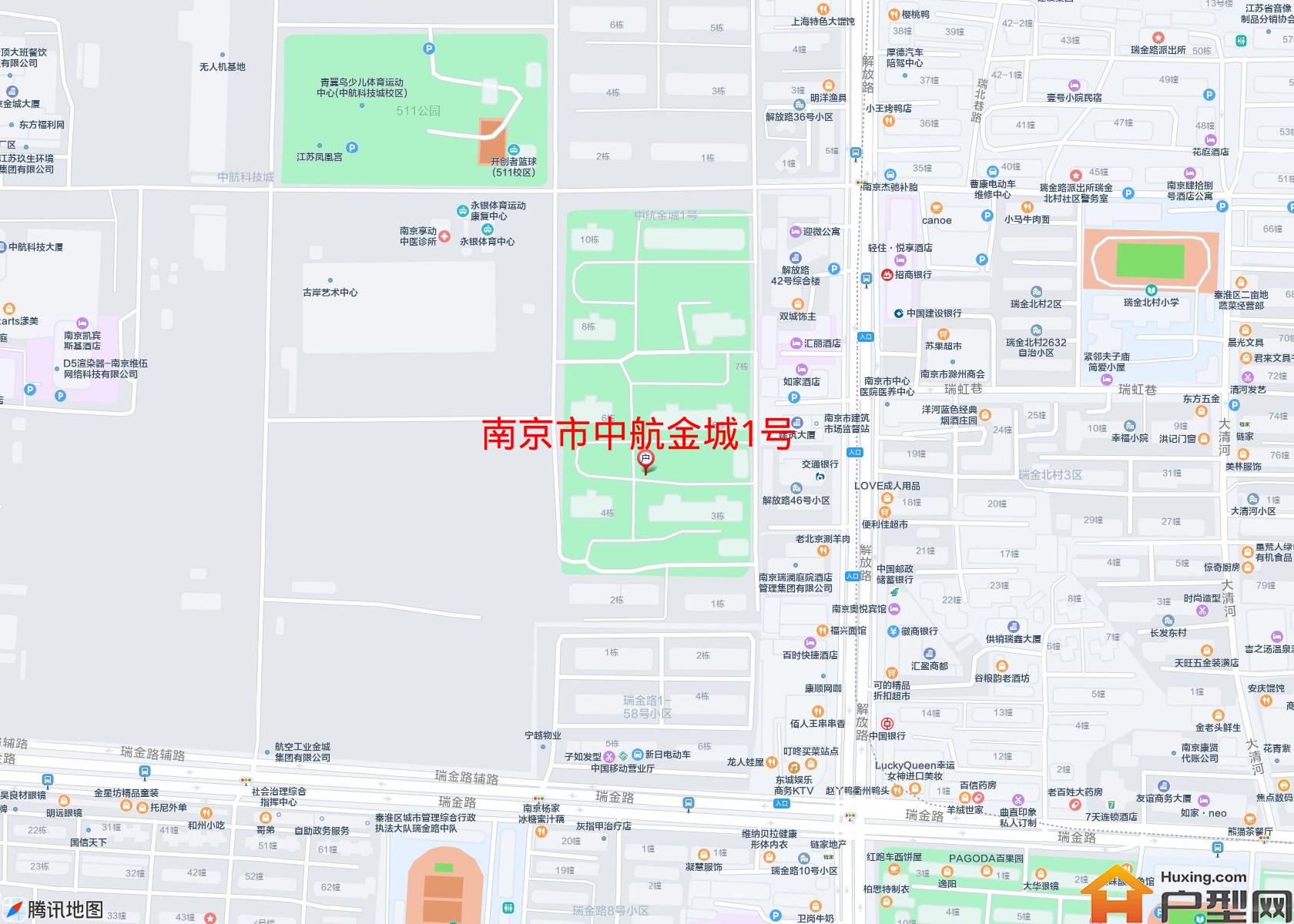 中航金城1号小区 - 户型网