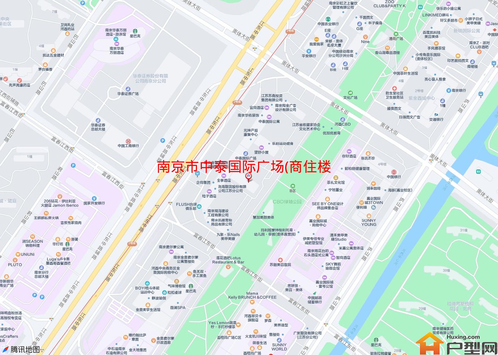 中泰国际广场(商住楼)小区 - 户型网