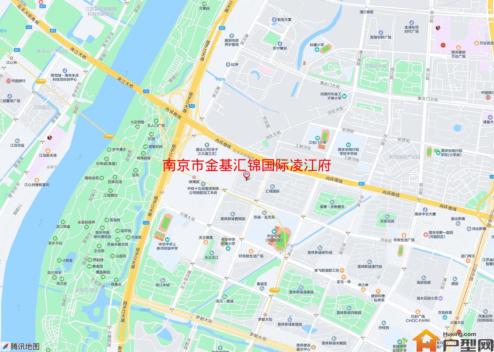 金基汇锦国际凌江府小区 - 户型网