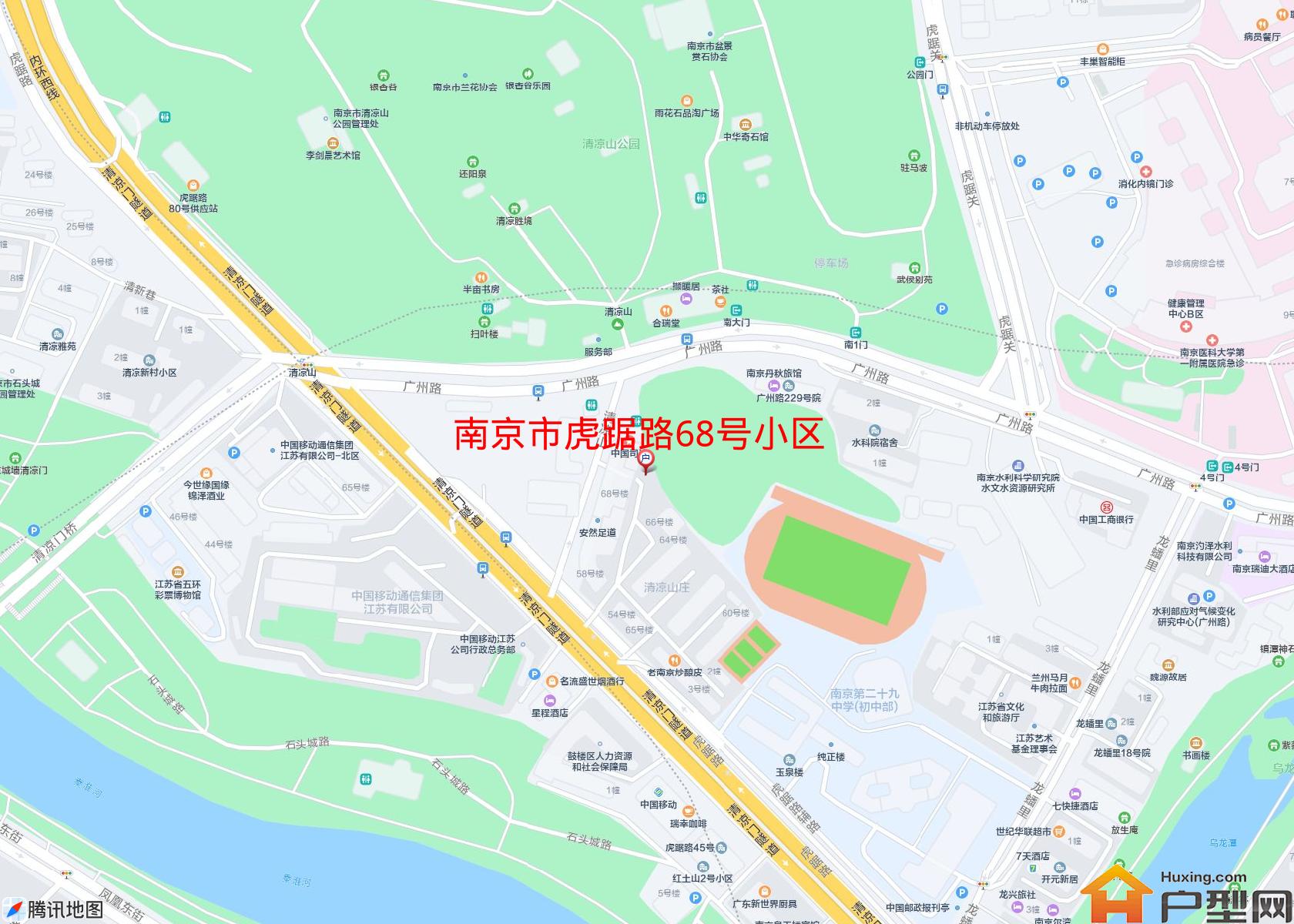 虎踞路68号小区小区 - 户型网