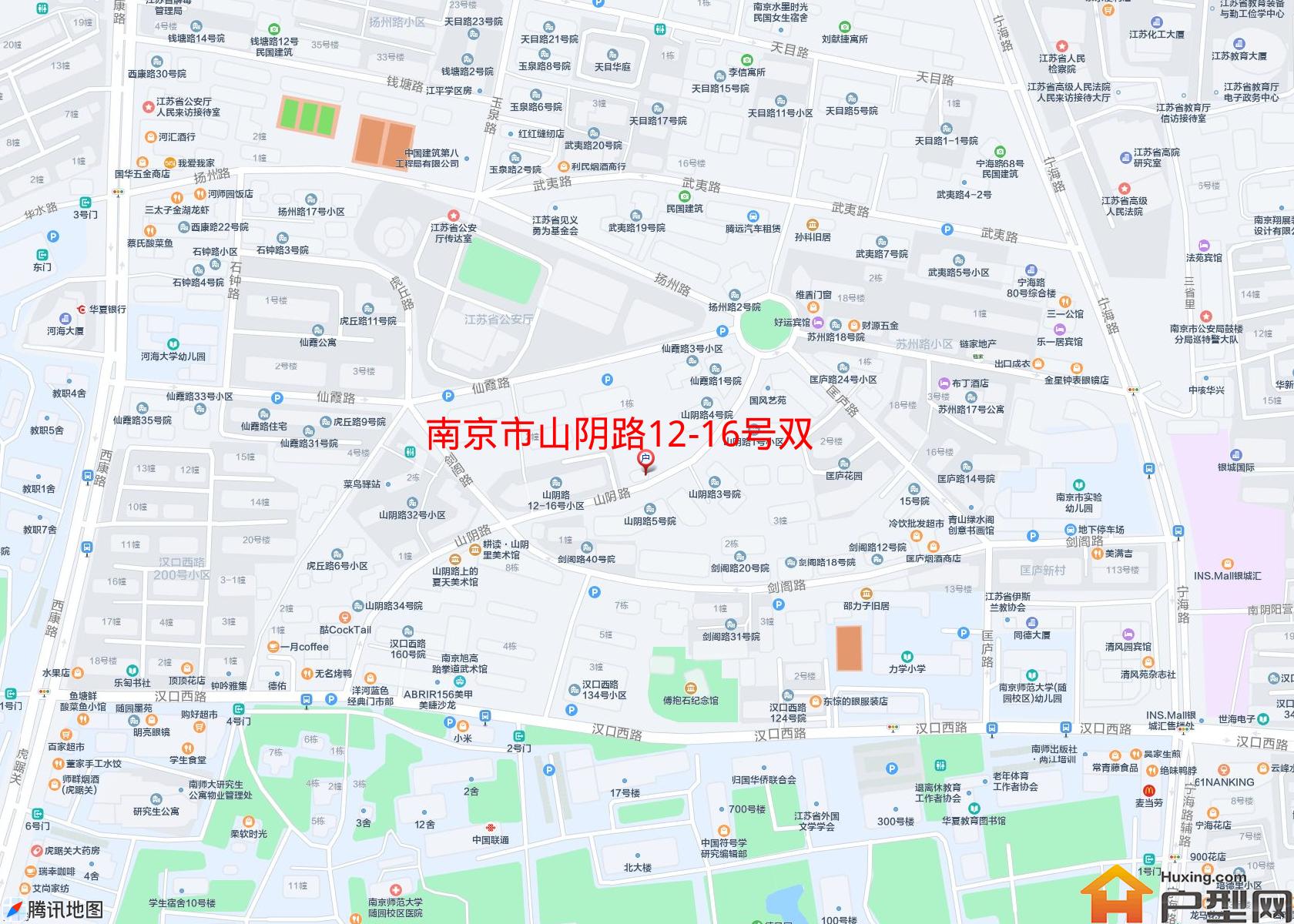 山阴路12-16号双号小区小区 - 户型网