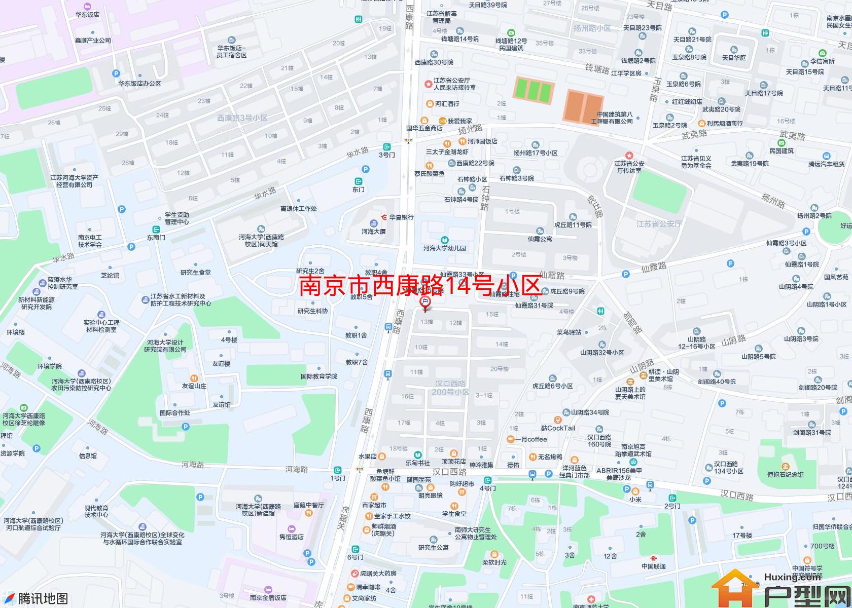 西康路14号小区小区 - 户型网