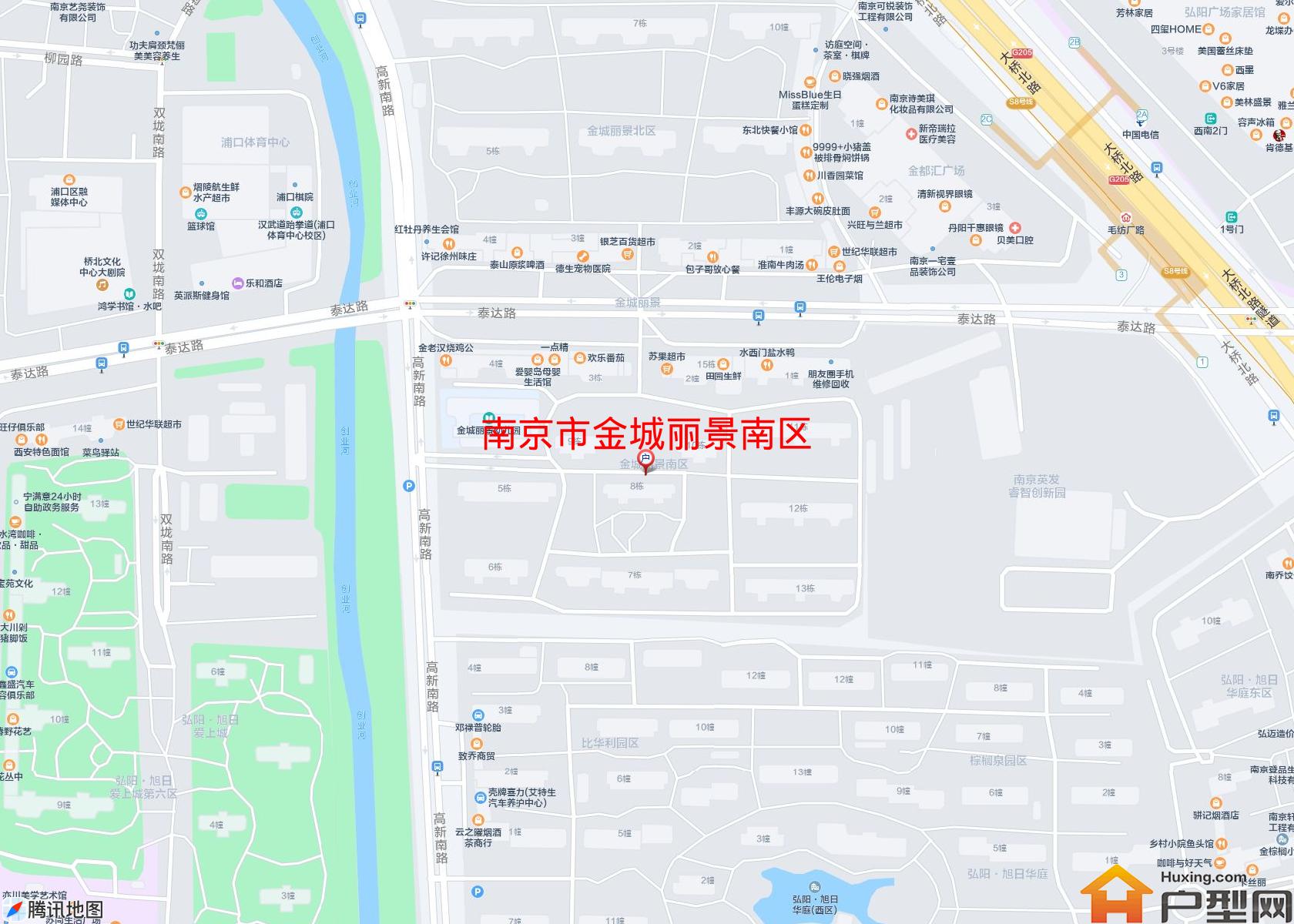 金城丽景南区小区 - 户型网