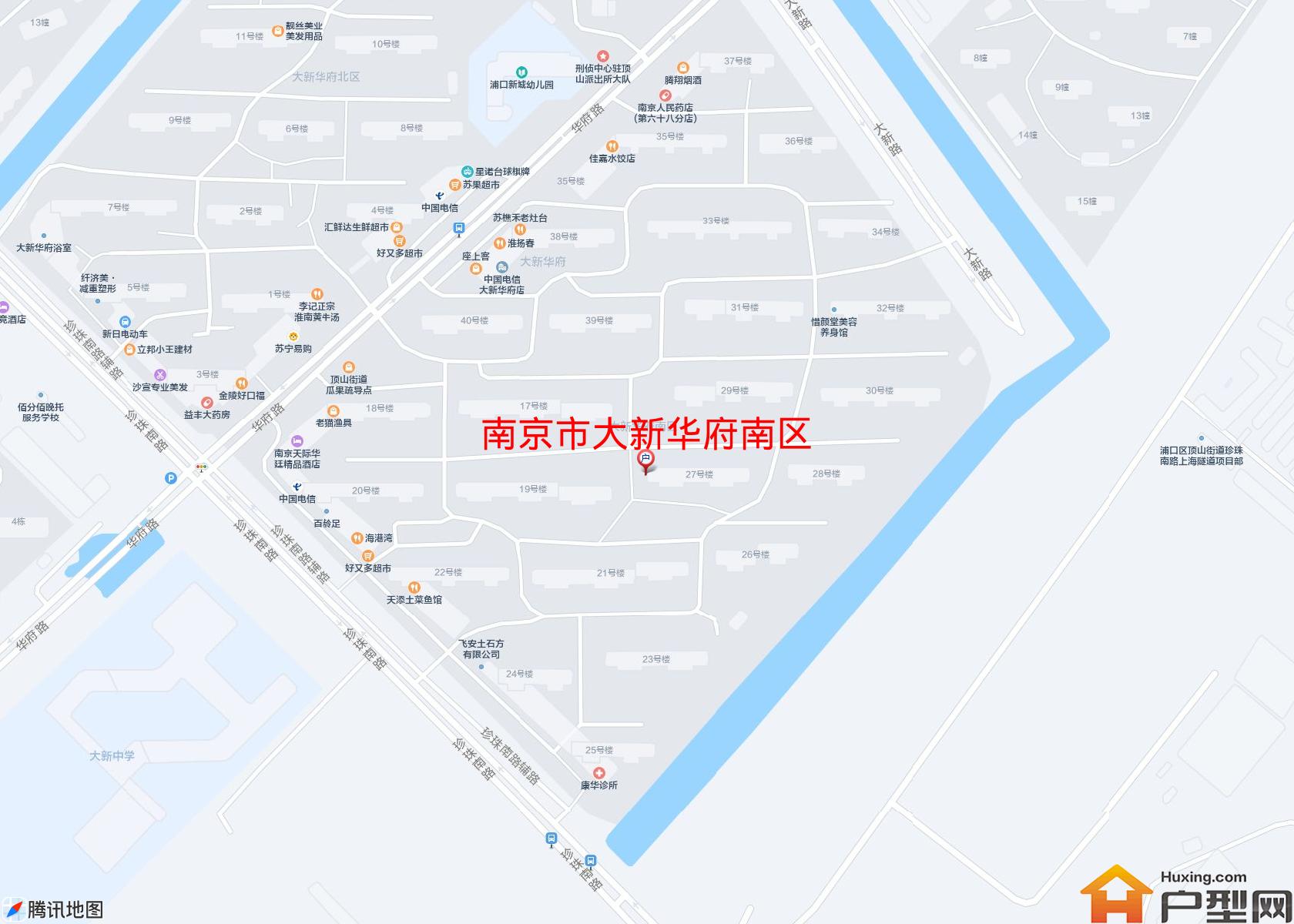 大新华府南区小区 - 户型网