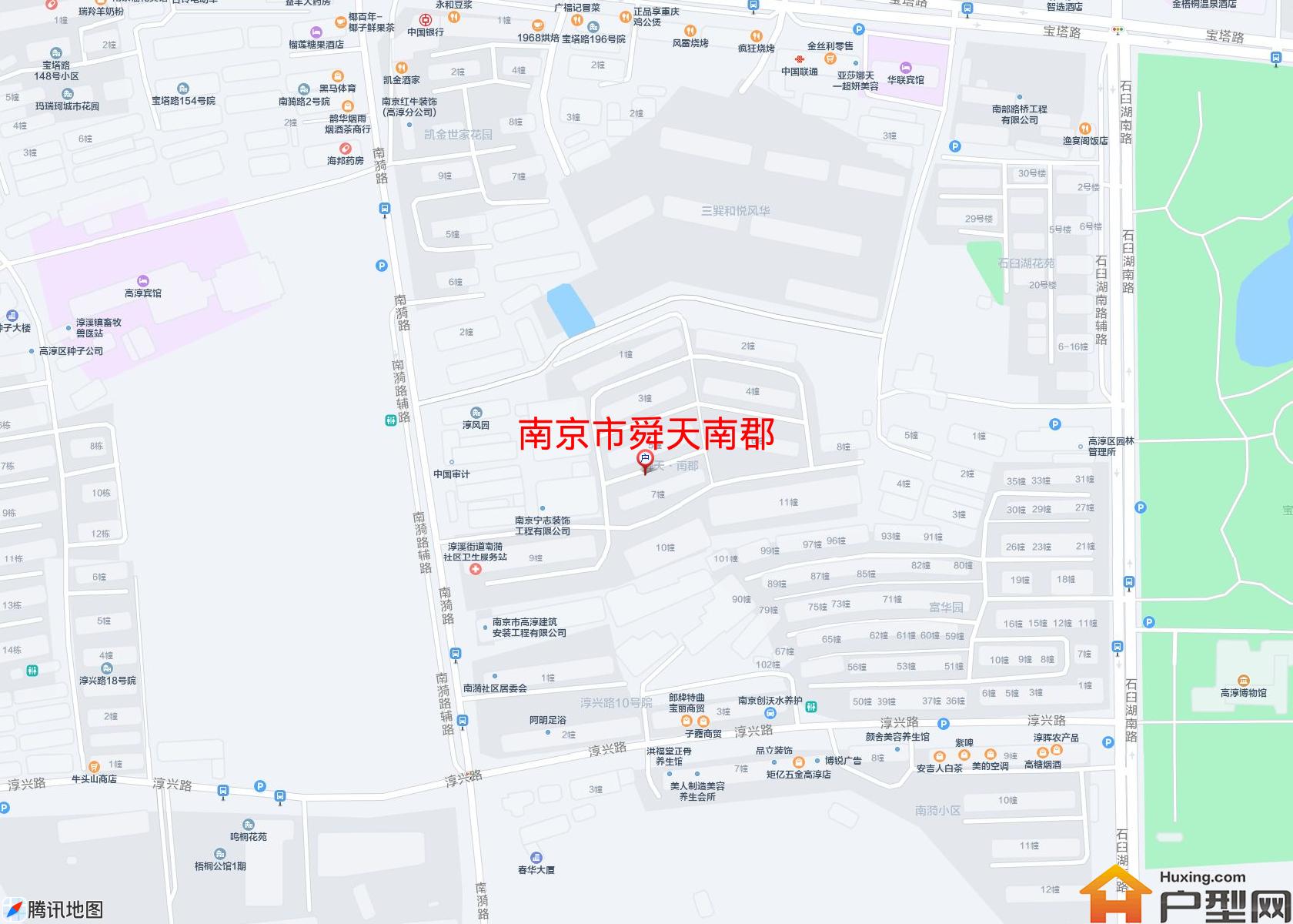 舜天南郡小区 - 户型网 舜天南郡小区 - 户型网