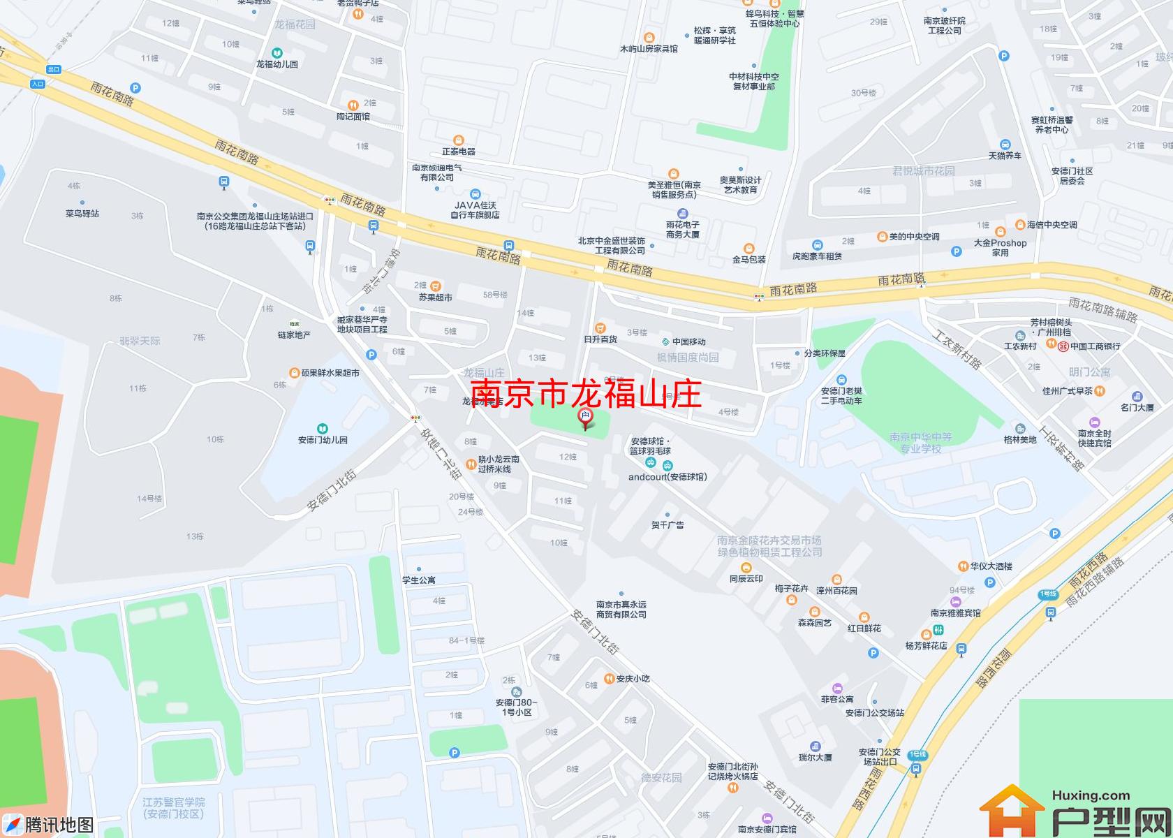 龙福山庄小区 - 户型网