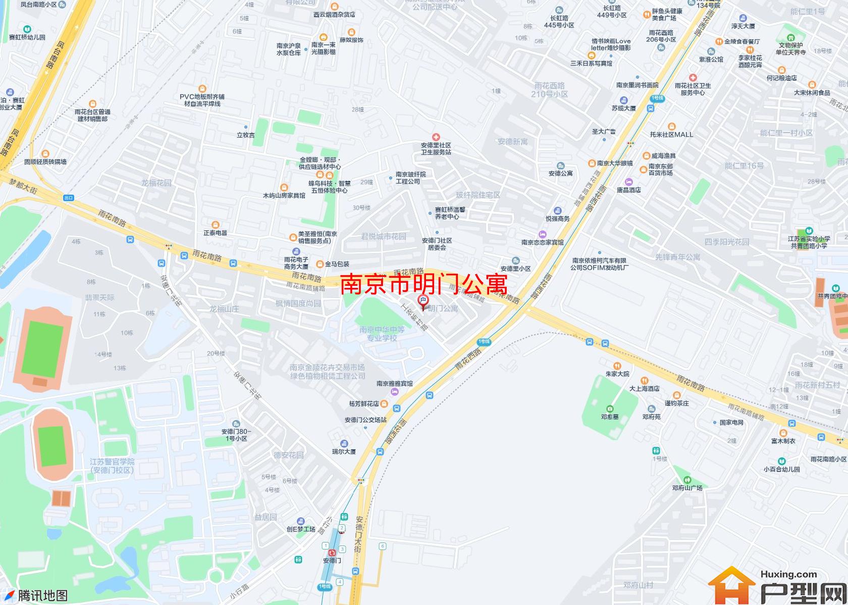 明门公寓小区 - 户型网