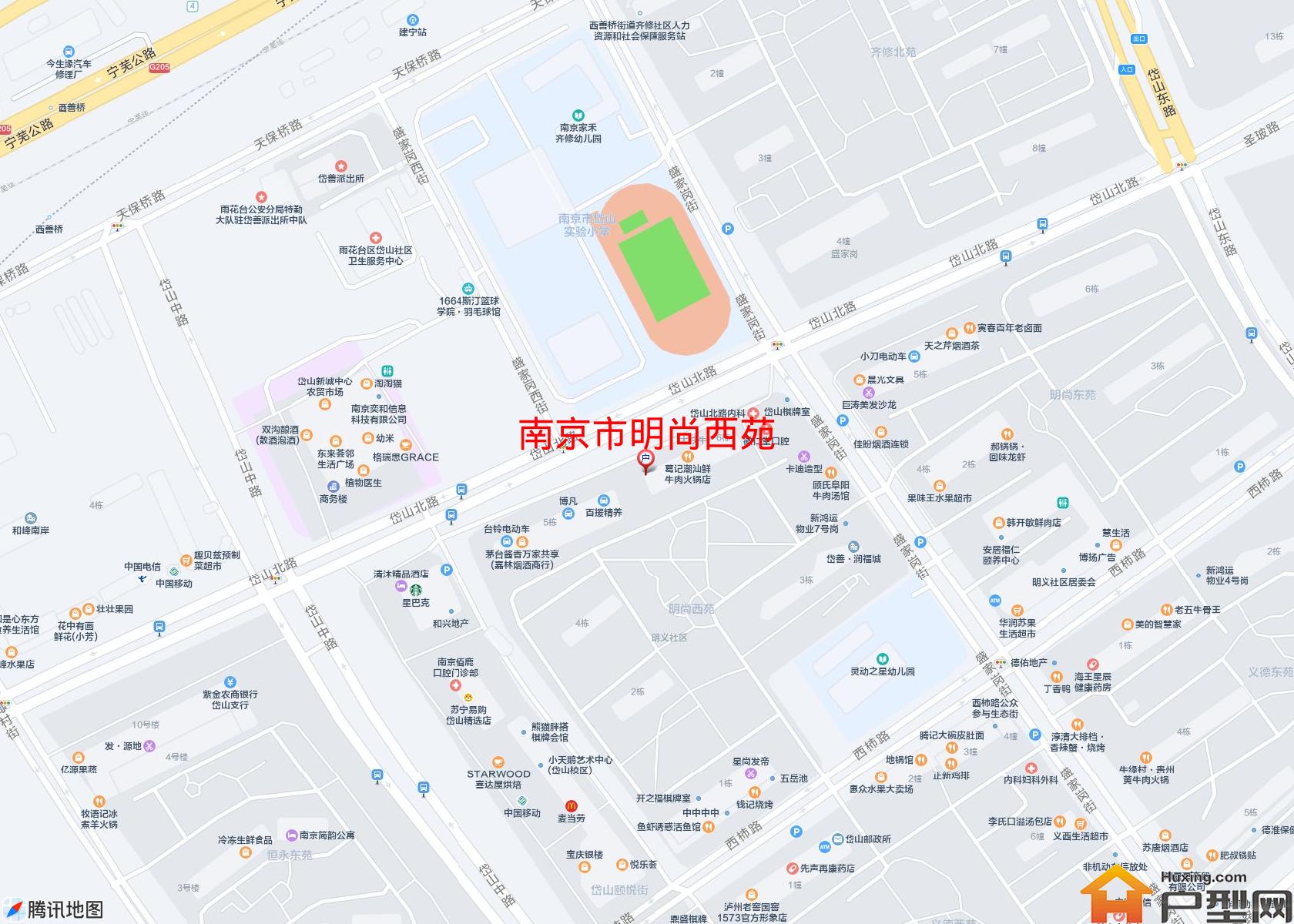 明尚西苑小区 - 户型网