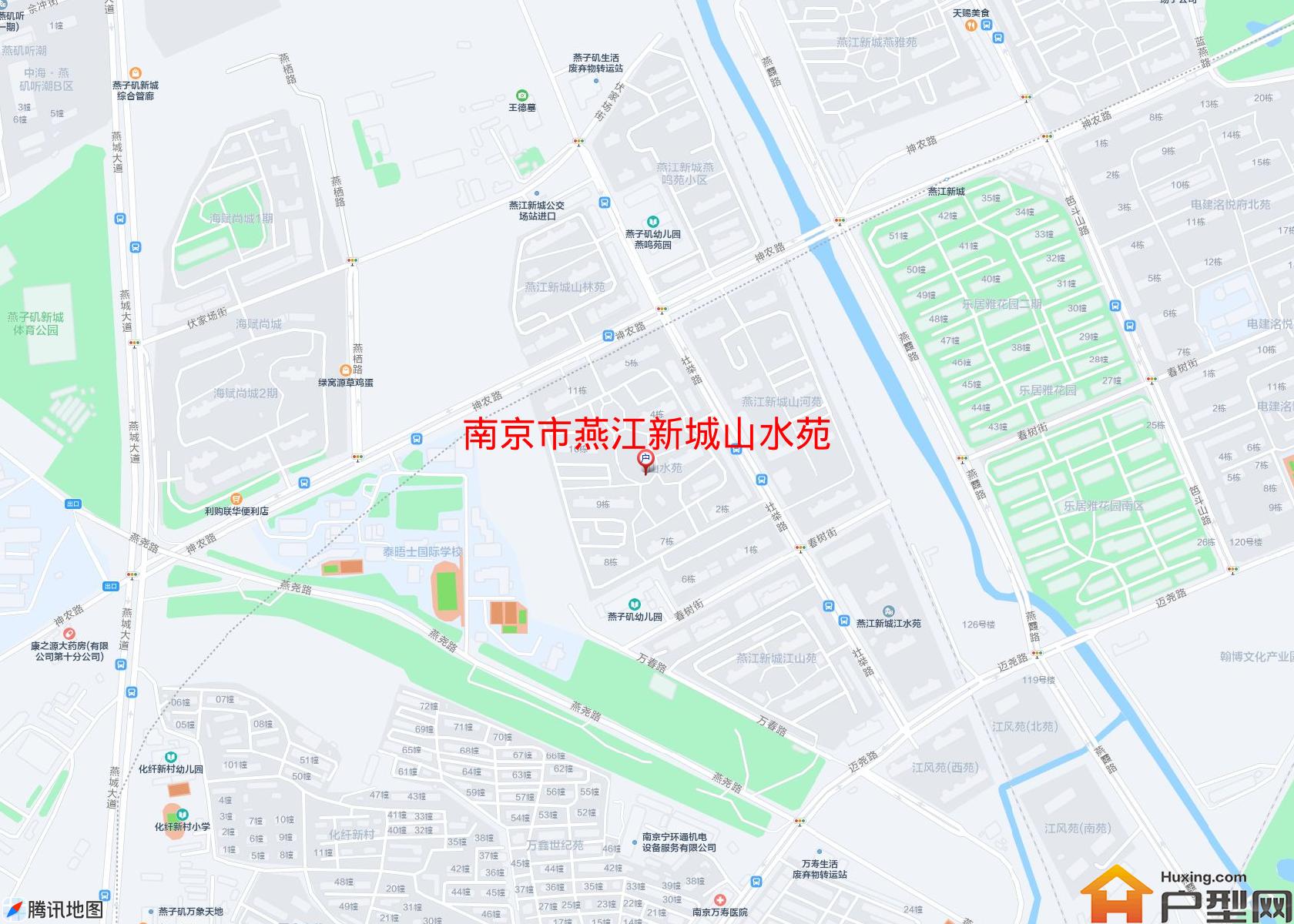 燕江新城山水苑小区 - 户型网