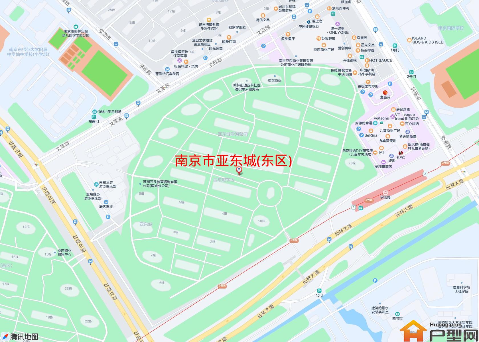 亚东城(东区)小区 - 户型网
