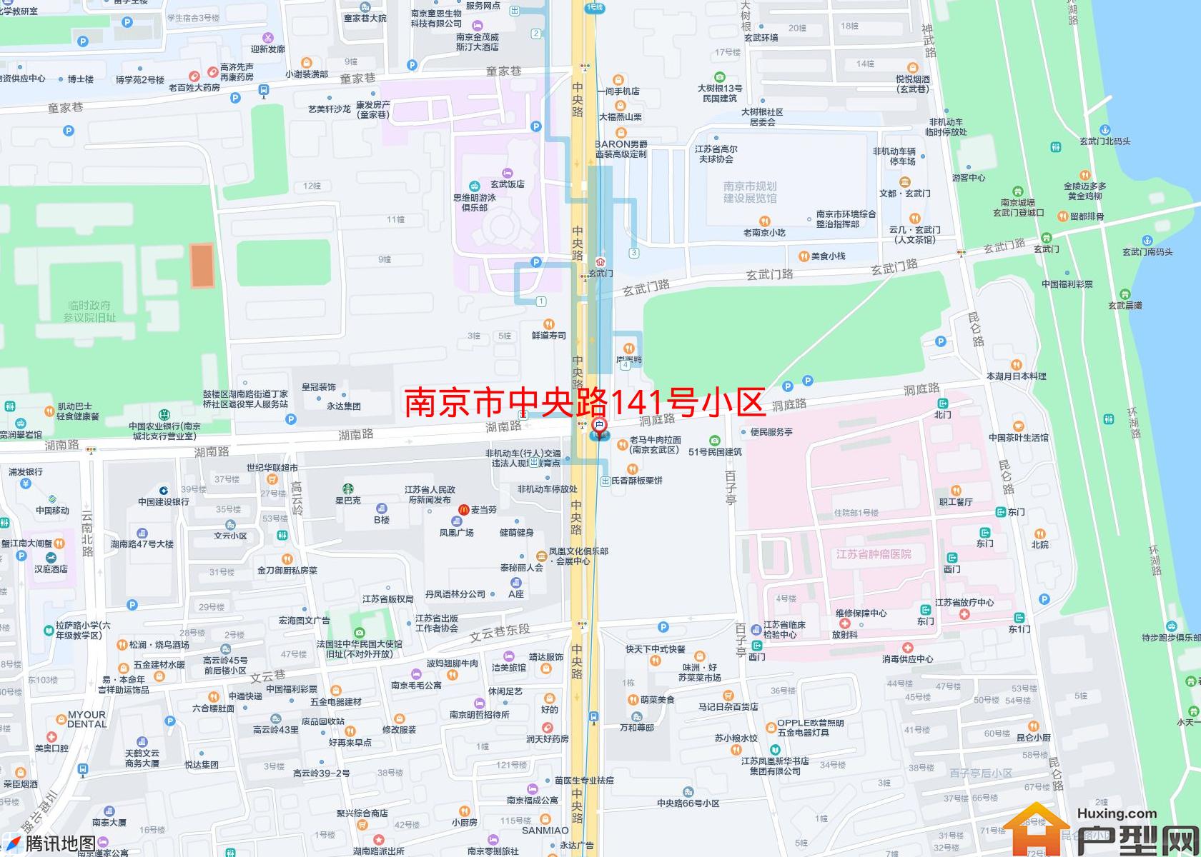 中央路141号小区小区 - 户型网