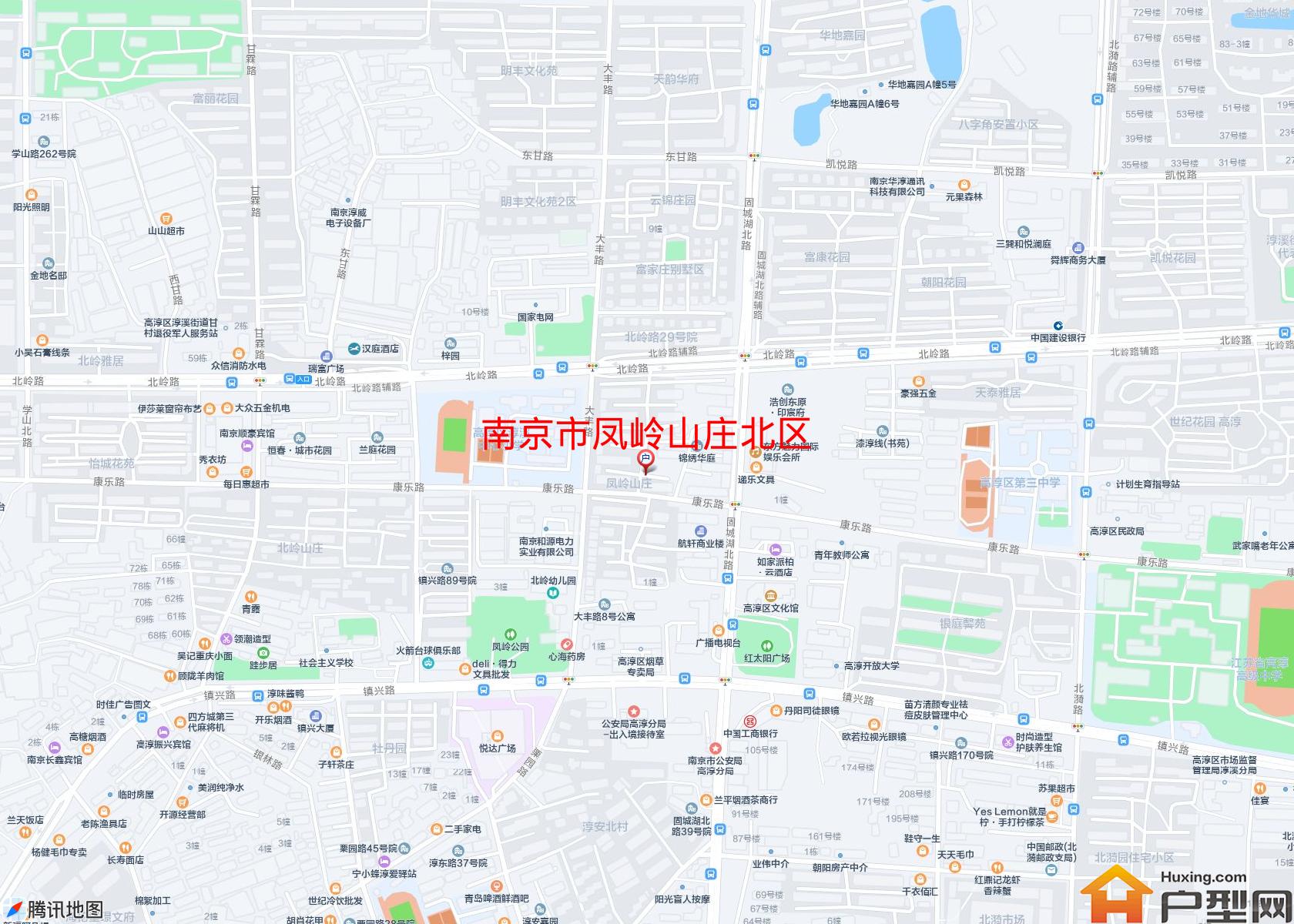 凤岭山庄北区小区 - 户型网