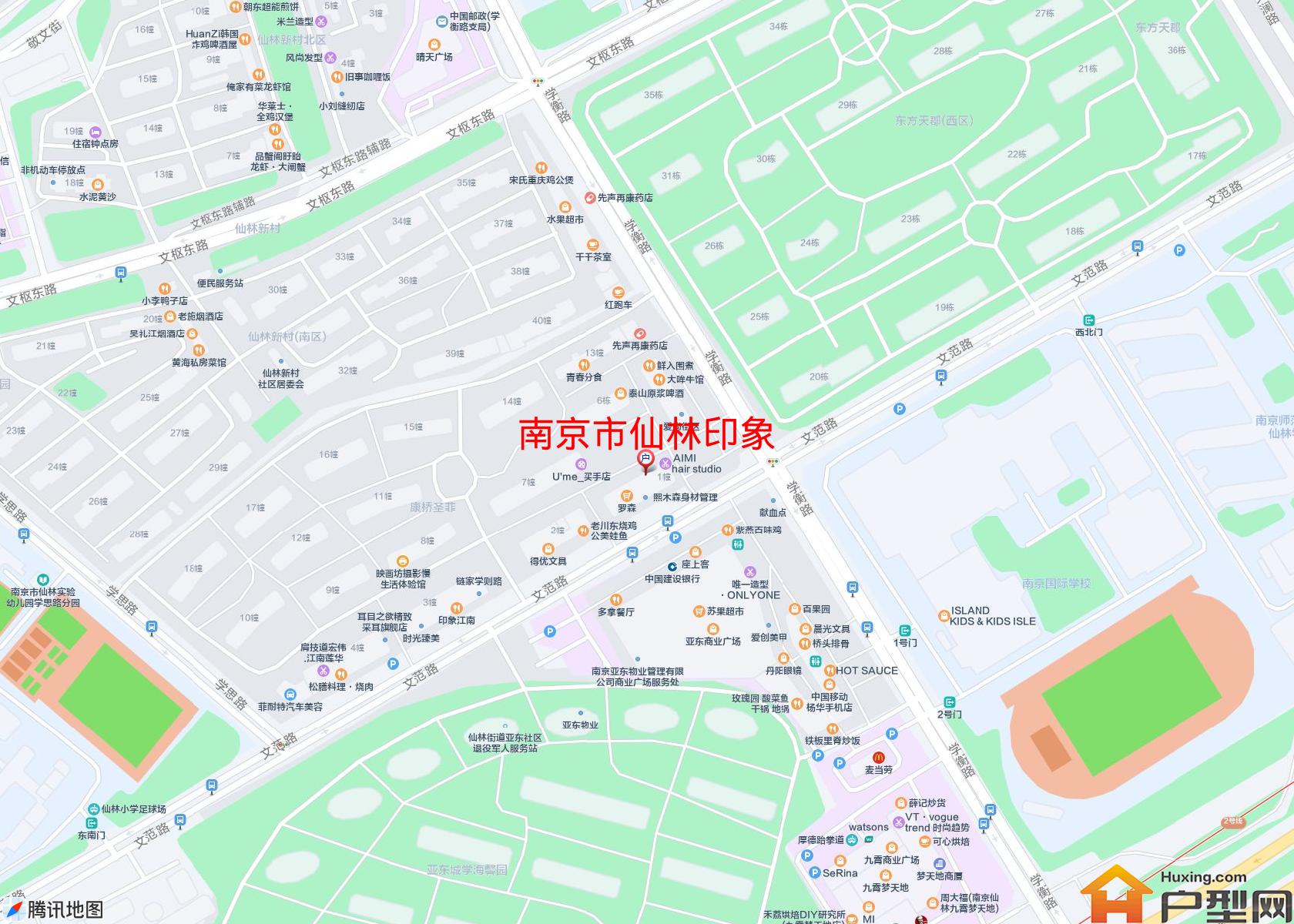 仙林印象小区 - 户型网