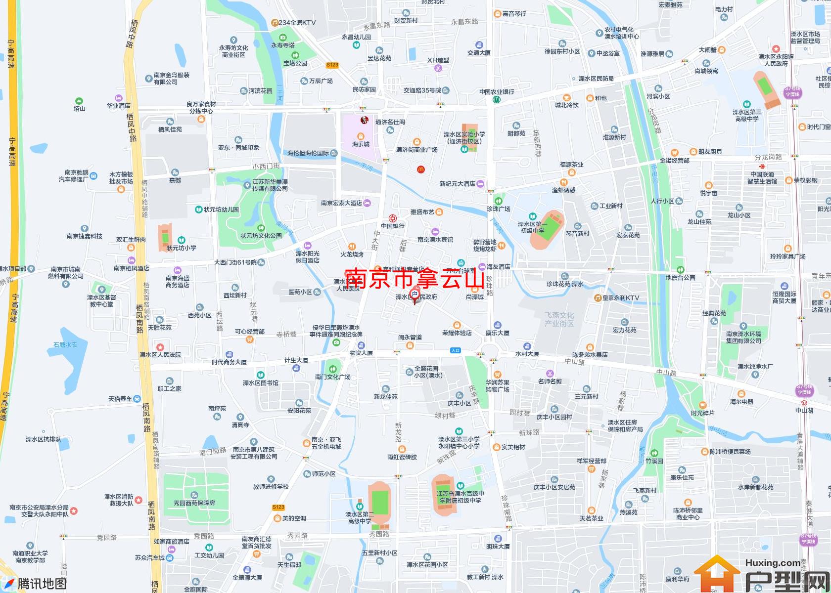 拿云山小区 - 户型网