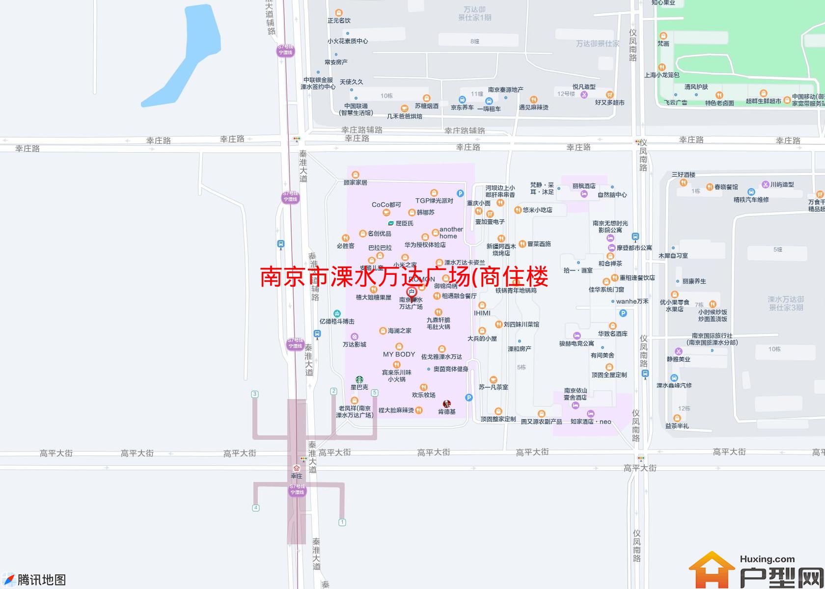 溧水万达广场(商住楼)小区 - 户型网