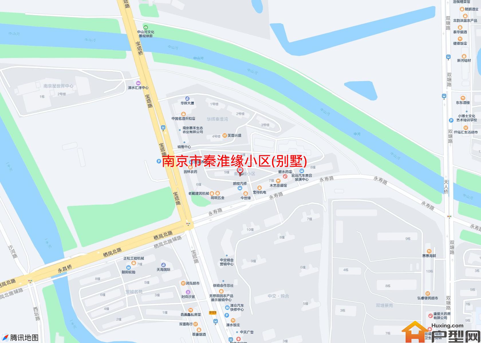 秦淮缘小区(别墅)小区 - 户型网