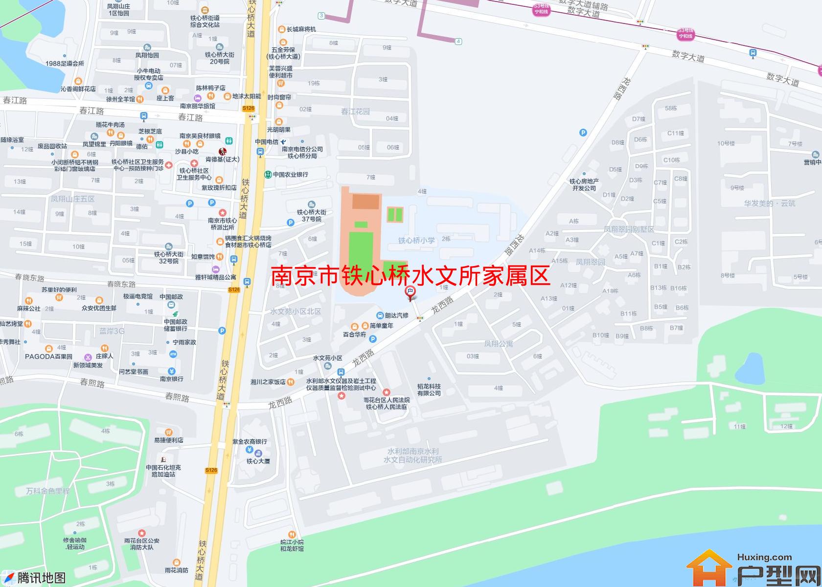 铁心桥水文所家属区小区 - 户型网